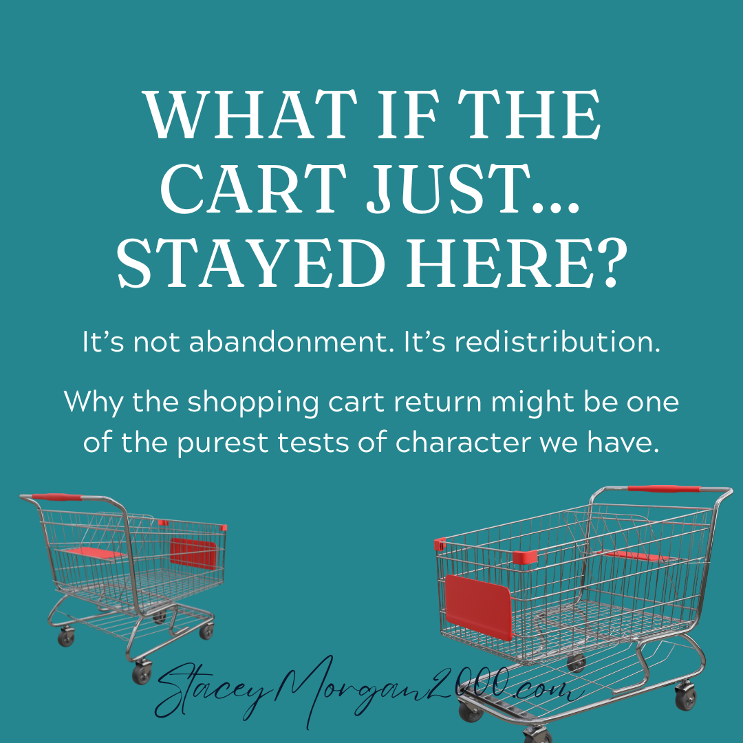 What if the cart just… stayed here?