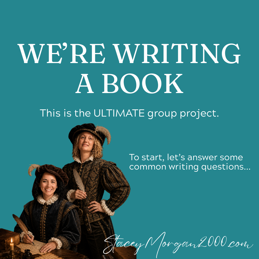 We’re Writing a Book