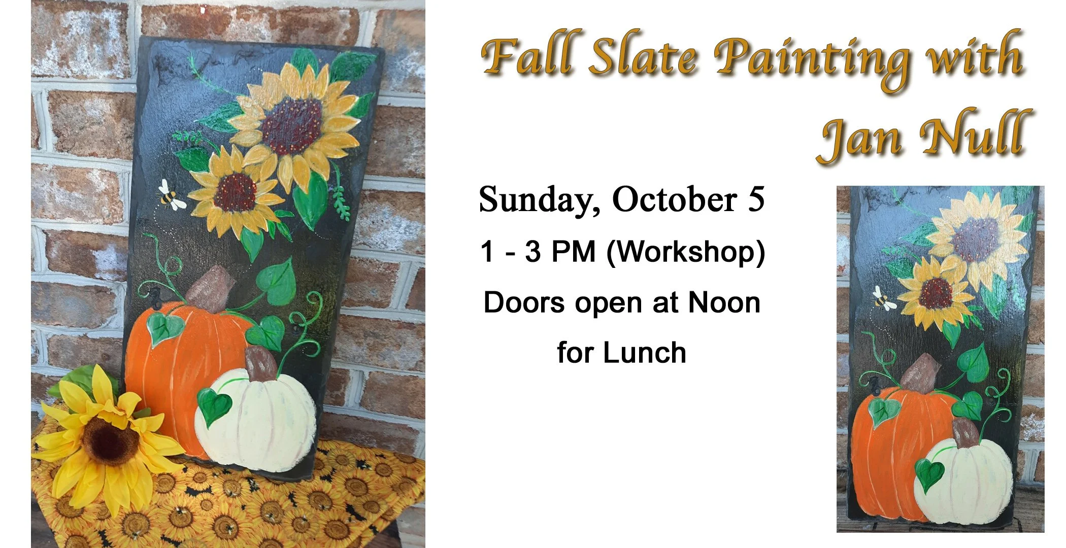Fall Slate Painting