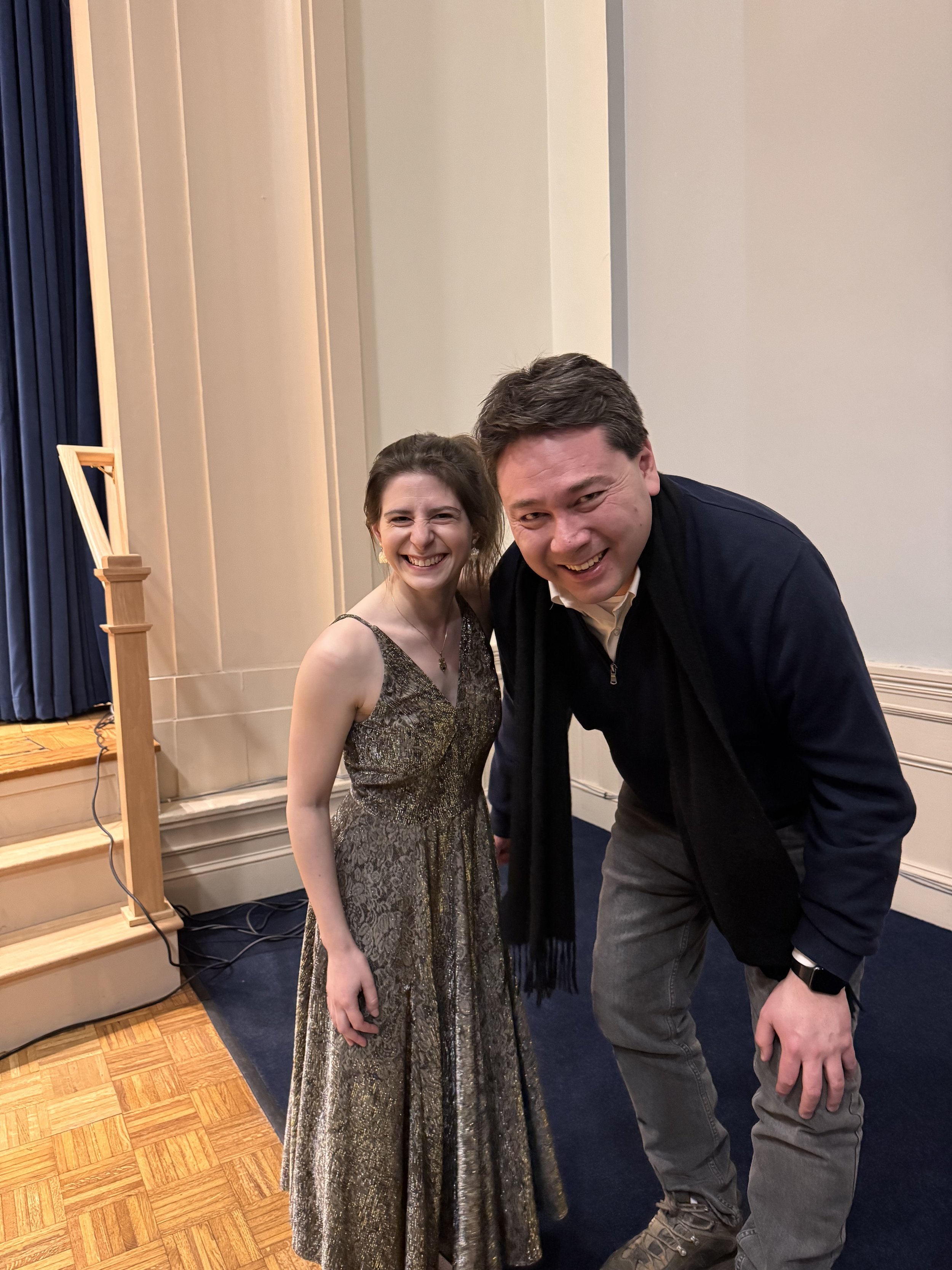 Becca continues to give everyone orchestra seats.