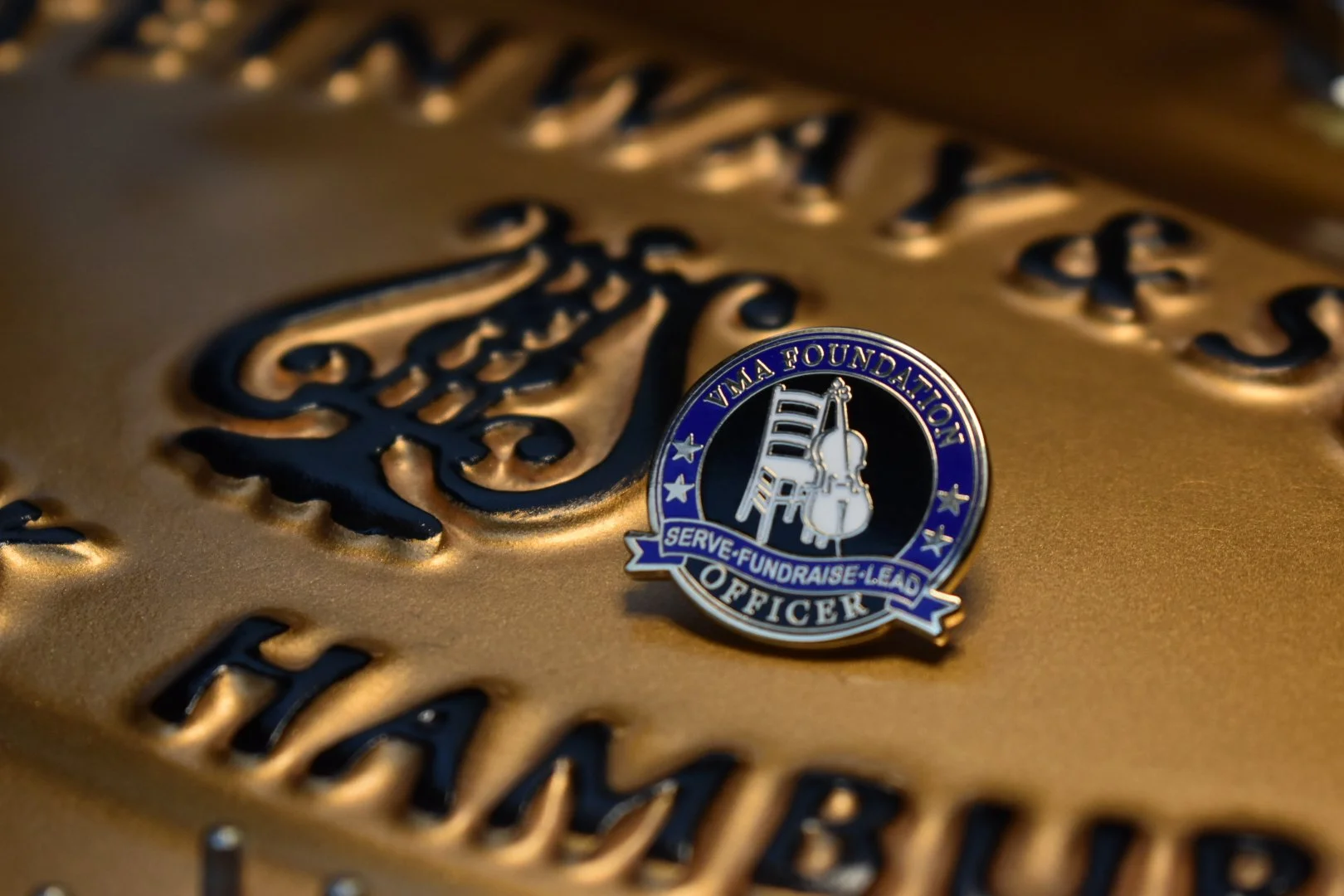 From the VMA to Washington, D.C.: New Officer Pins Arrive Just in Time