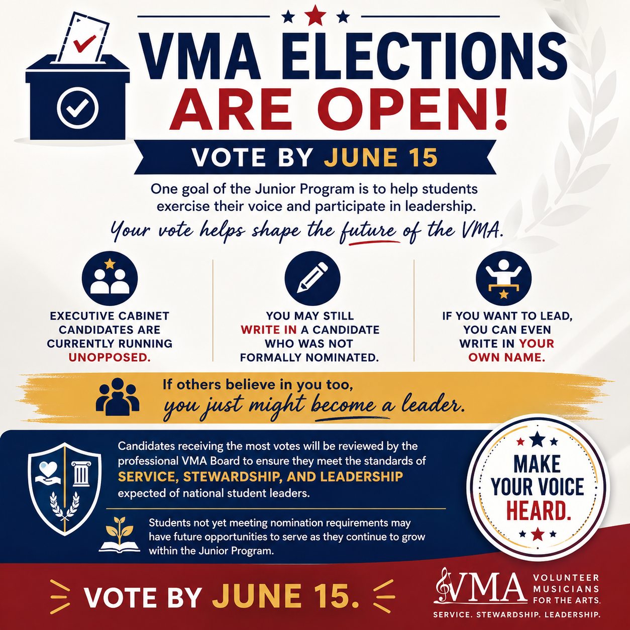 VMA 2026 Elections