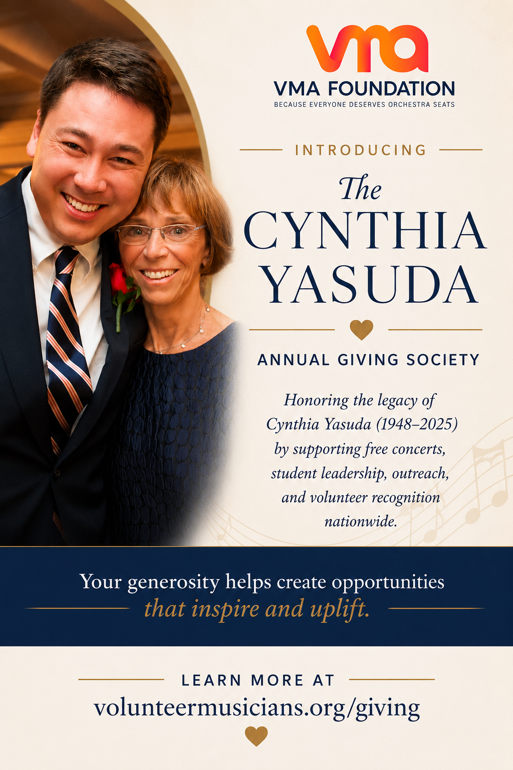 The Cynthia Yasuda Annual Giving Society