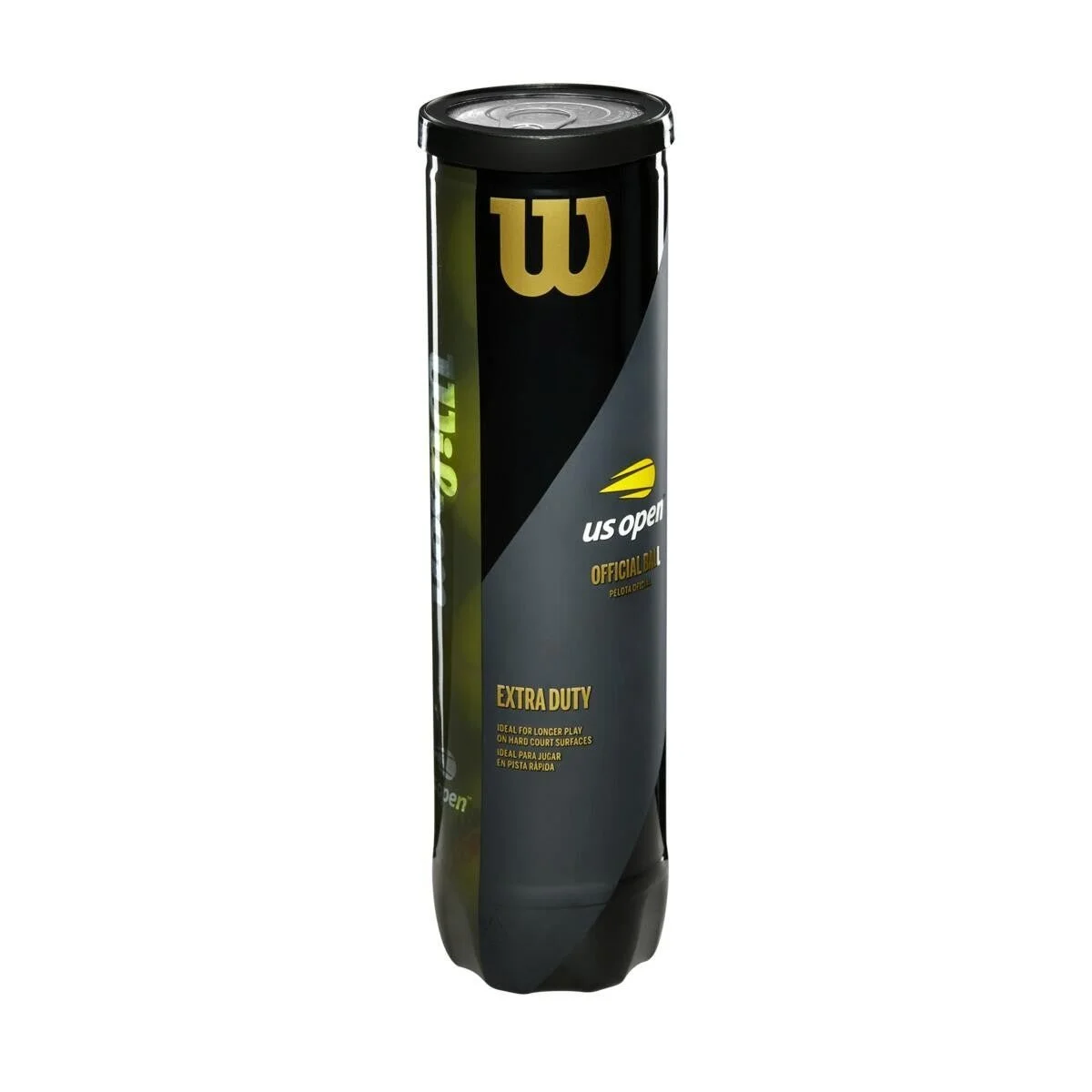 Wilson US Open Tennis Balls - 4 Ball Can