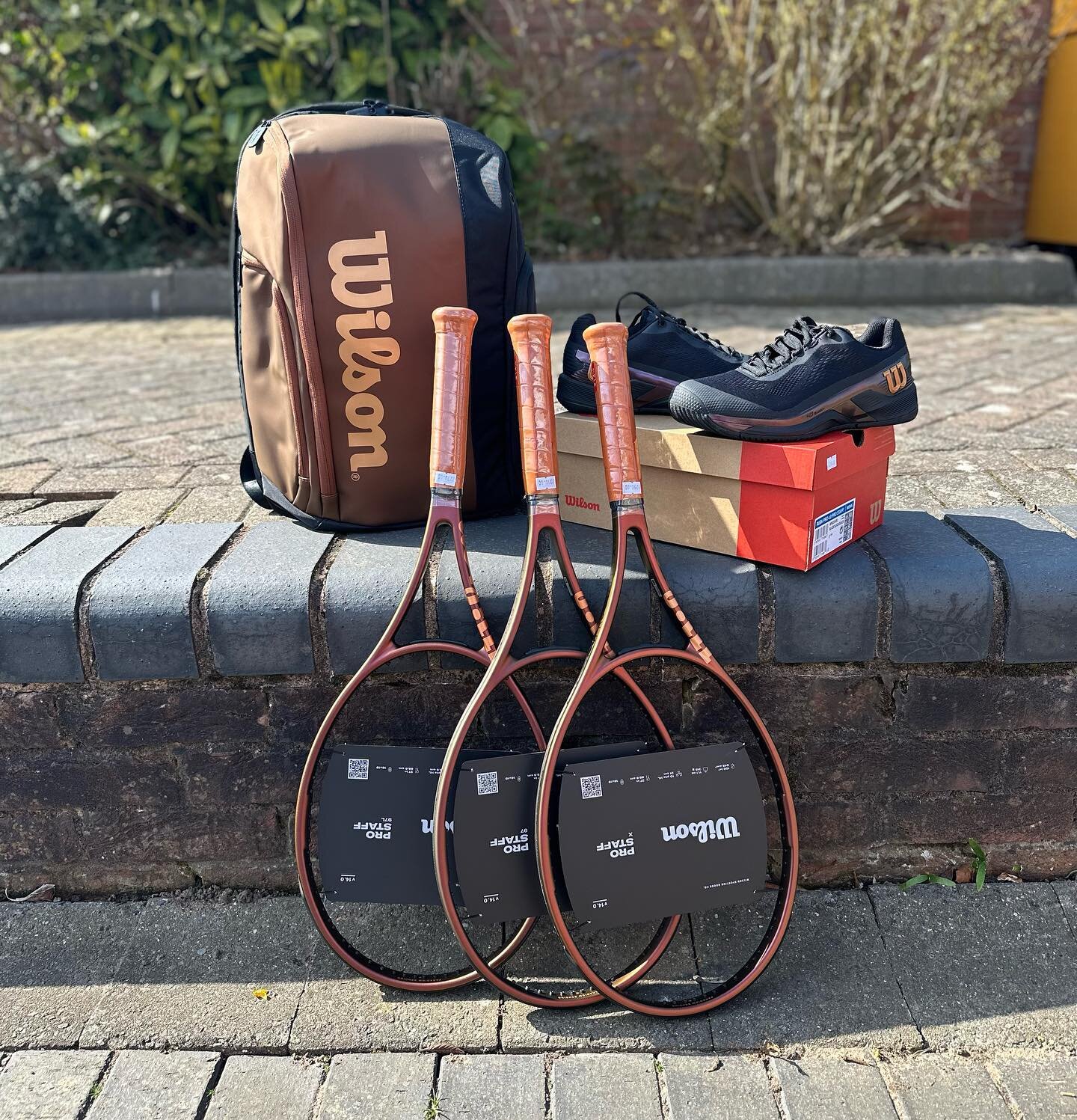 New Wilson Pro Staff Collection

🎾 Pro Staff X
🎾 Pro Staff 97
🎾 Pro Staff 97L
🎒 Pro Staff Tour Backpack
👟 Pro Staff Rush Pro 4.0

All available in store with demo service available for rackets.

@wilsontennis @wilsonracketsuk #wilson #prostaff #