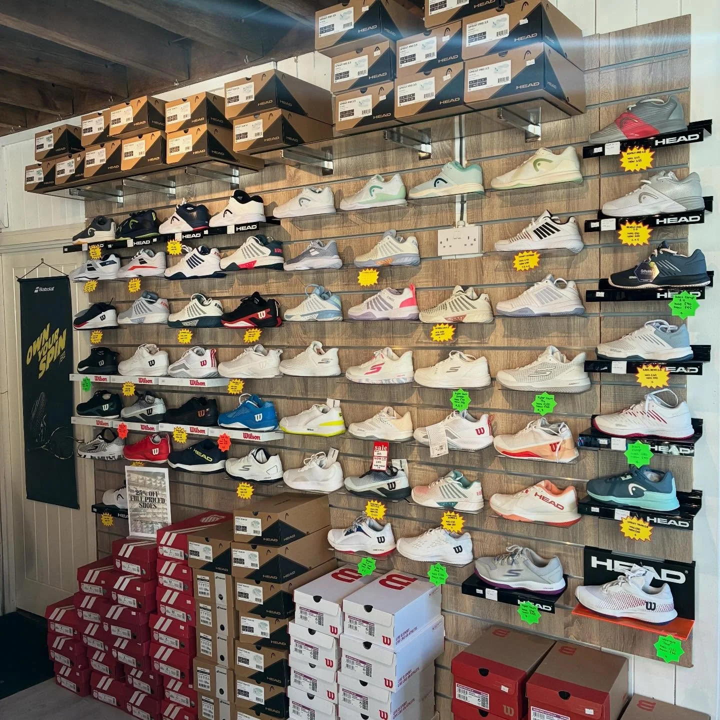 To make way for our new stock in 2026, all shoes are between 25% and 50% off. Visit us in store, on our eBay account or our website.