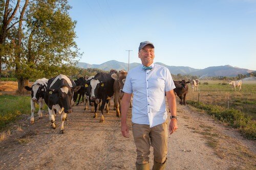 David Gremmels with herd photo credit: Diane Choplin Photography