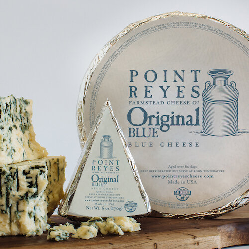 Original Blue photo courtesy of Point Reyes Farmstead Cheese Co.