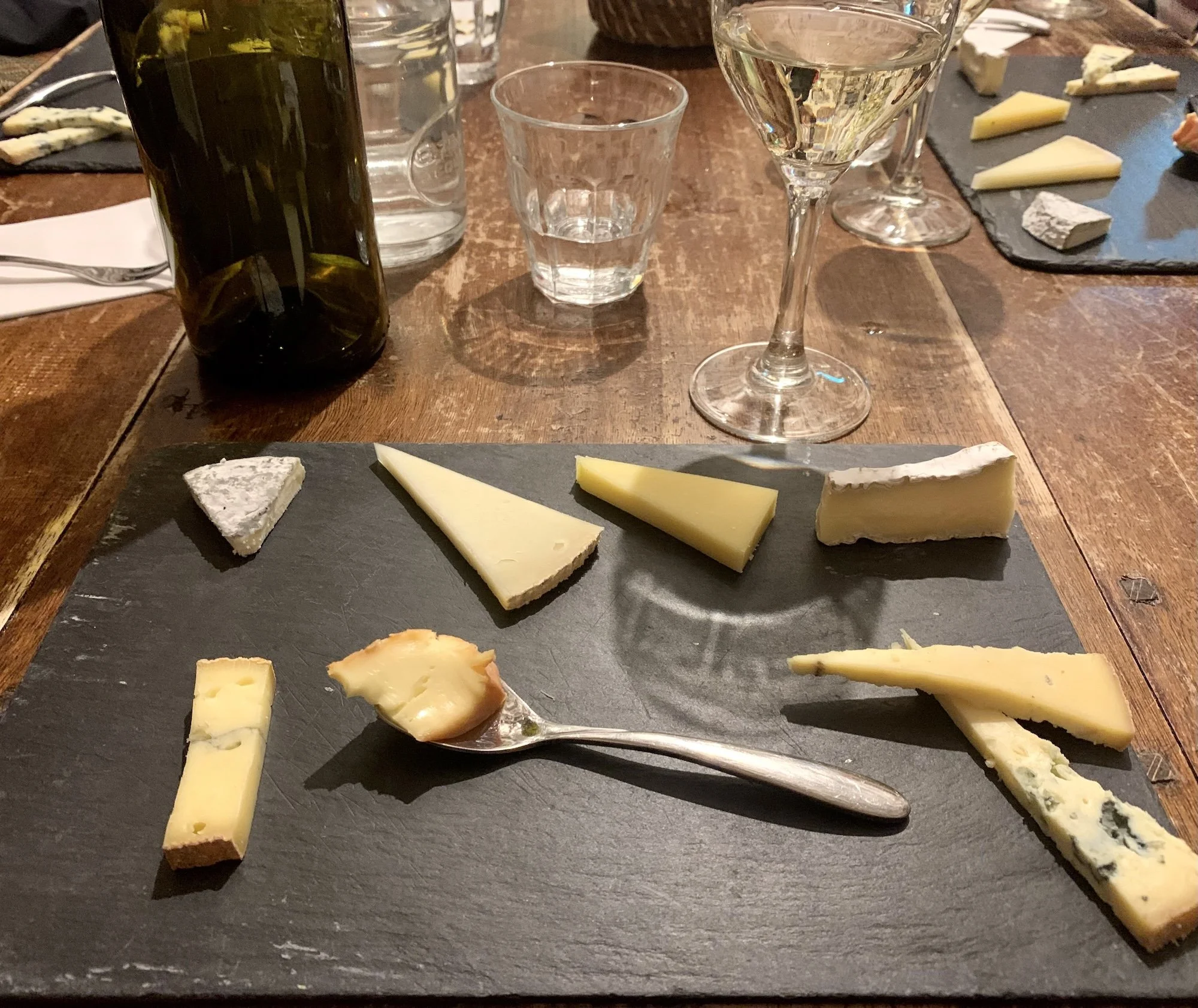 Paris Wine & Cheese Class Champions Pairings
