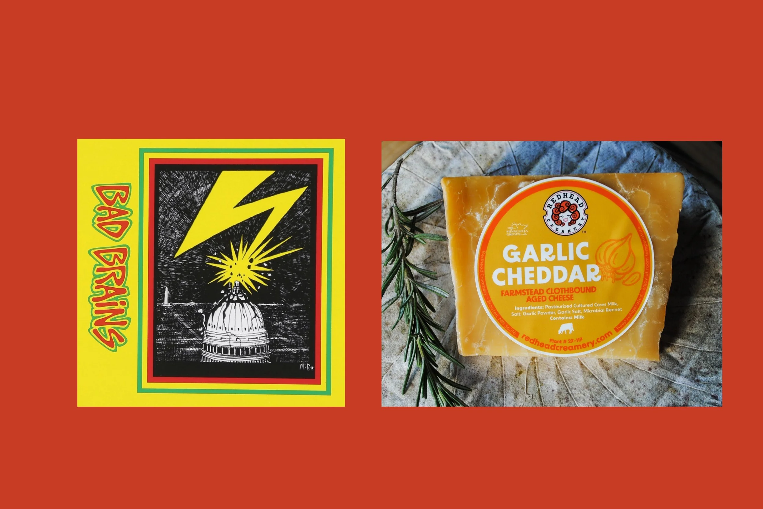 Fearless Vampire Killers (Bad Brains) with Garlic Clothbound Cheddar
