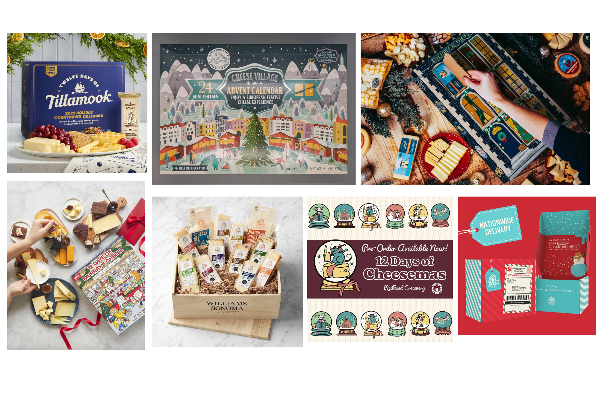2026 Advent cheese calendars
