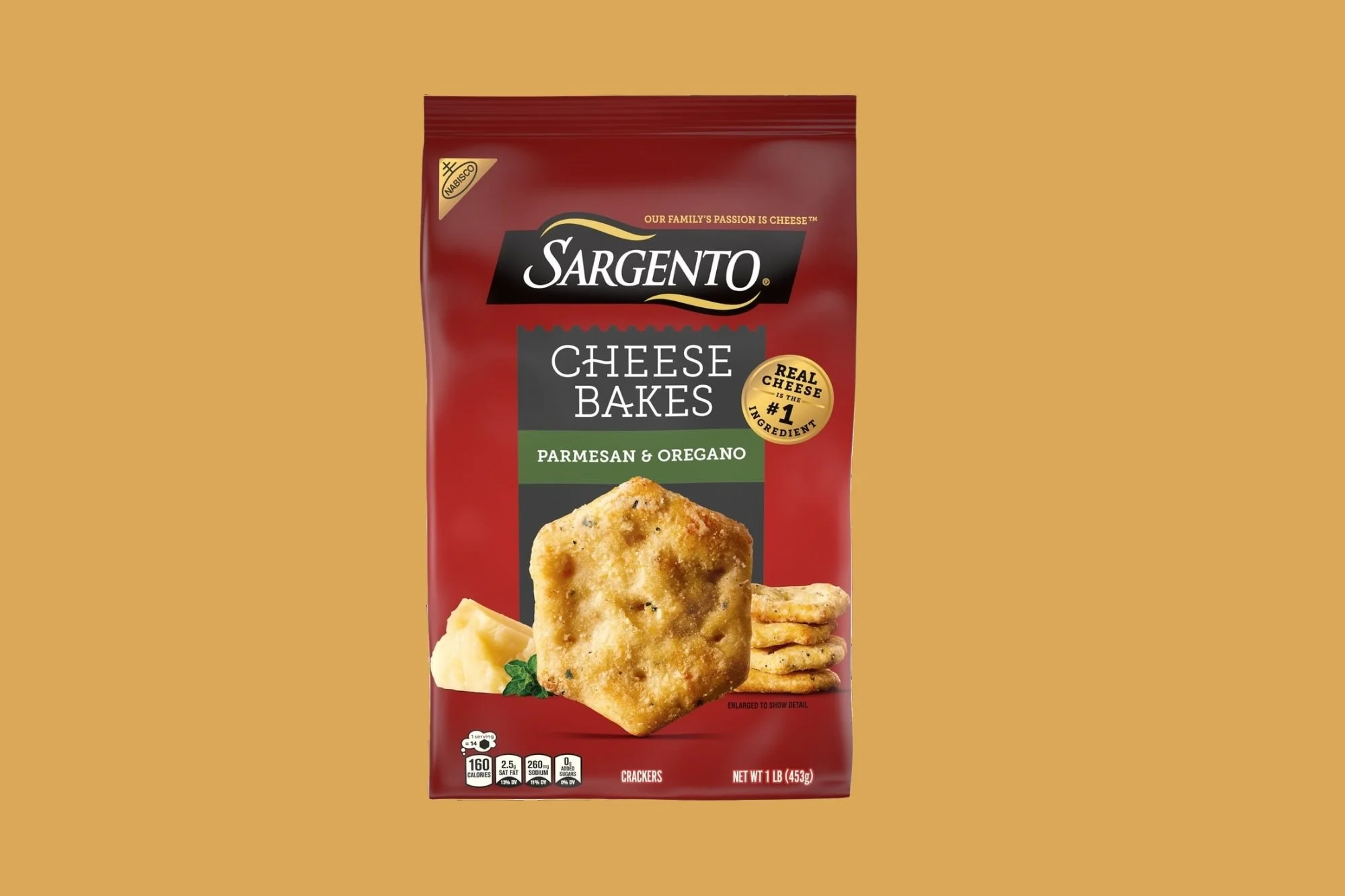 Sargento Cheese Bakes Parmesan and Oregano Crackers