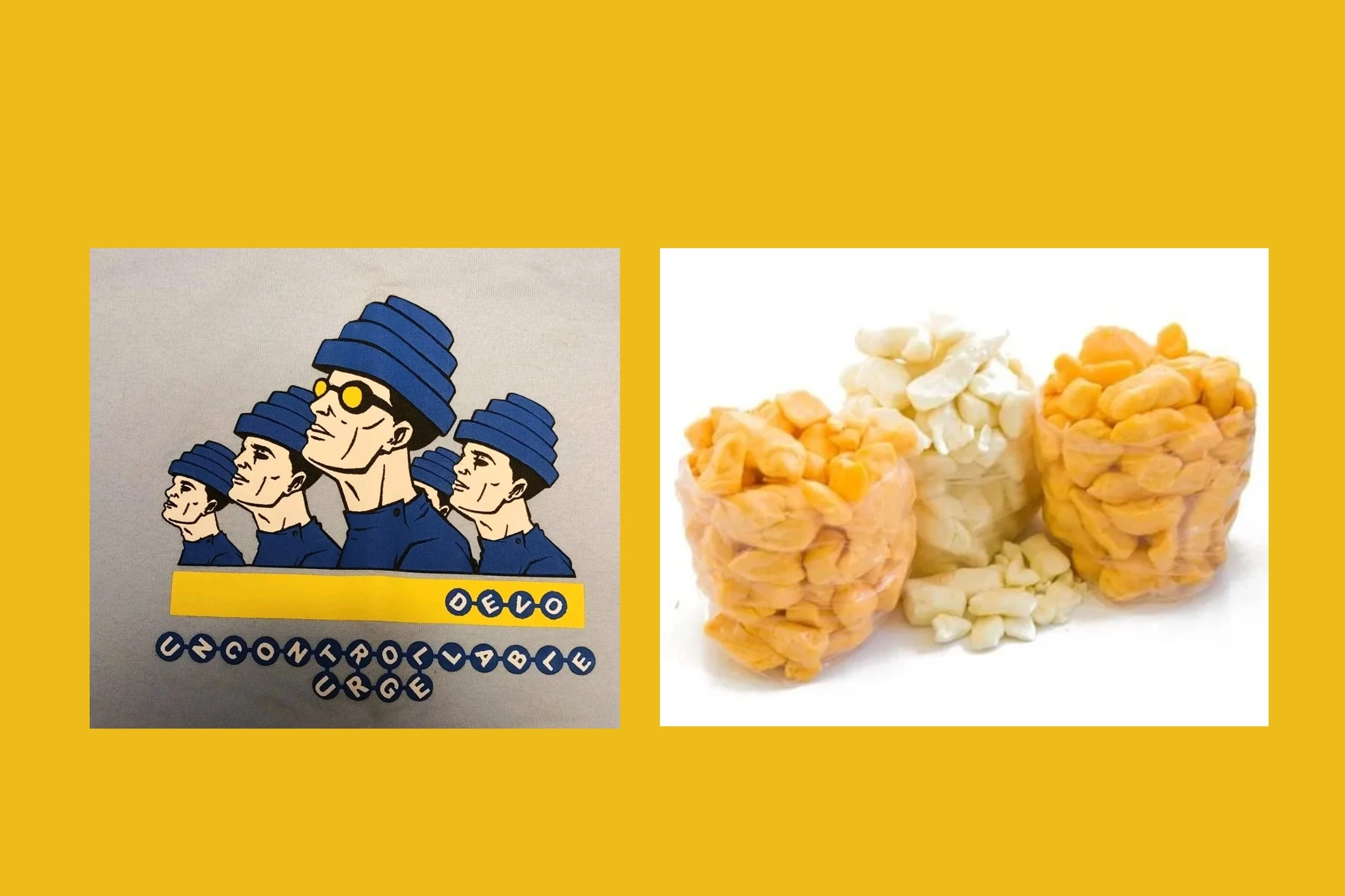 Uncontrollable Urge (Devo) with Wisconsin Cheese Curds