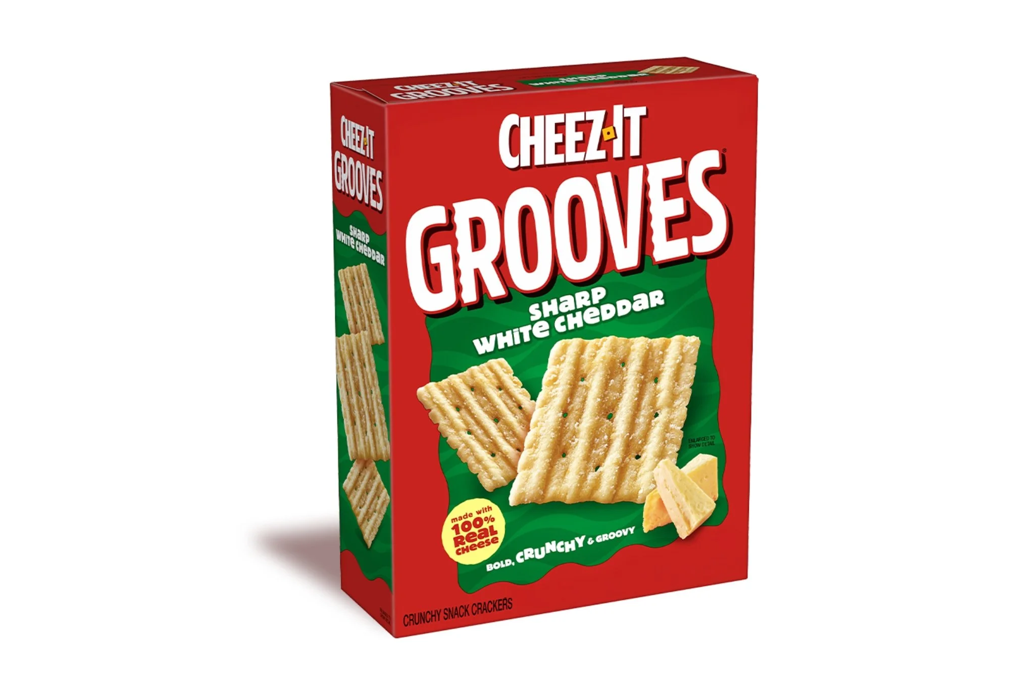 Cheez It Grooves Sharper White Cheddar