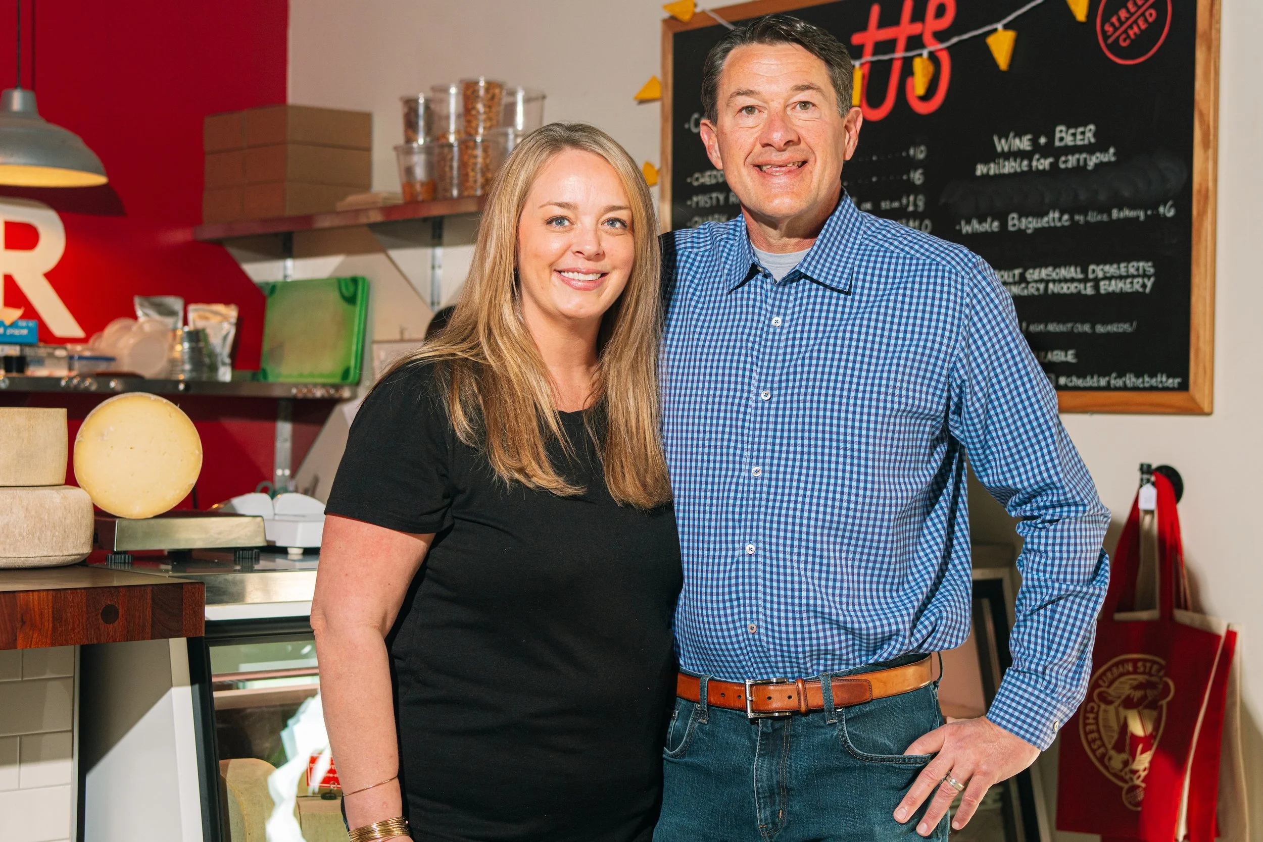 Andrea Siefring-Robbins and Scott Robbins of Urban Stead