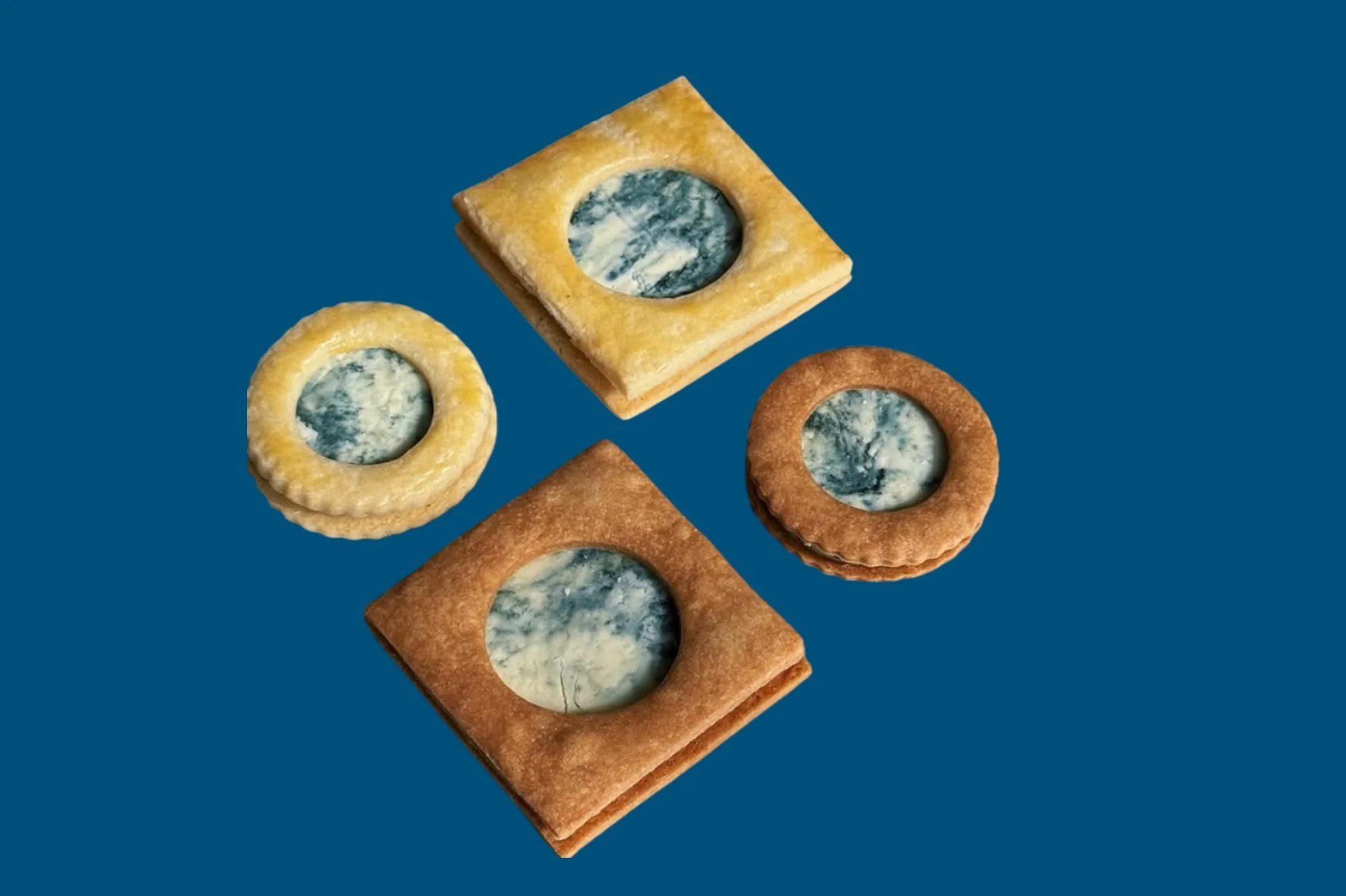 Saint Agur shortbread