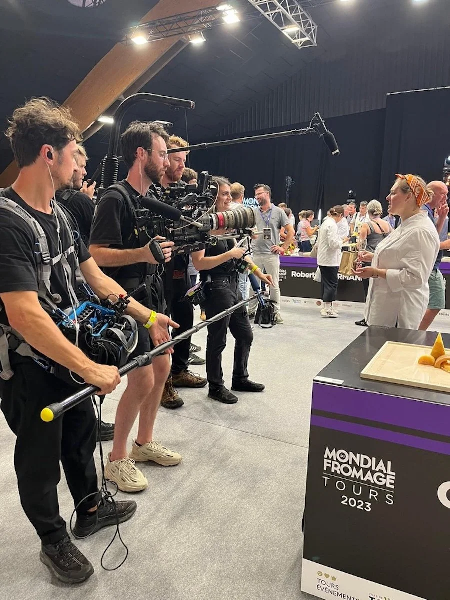 Filming Mondial Fromage 2023
