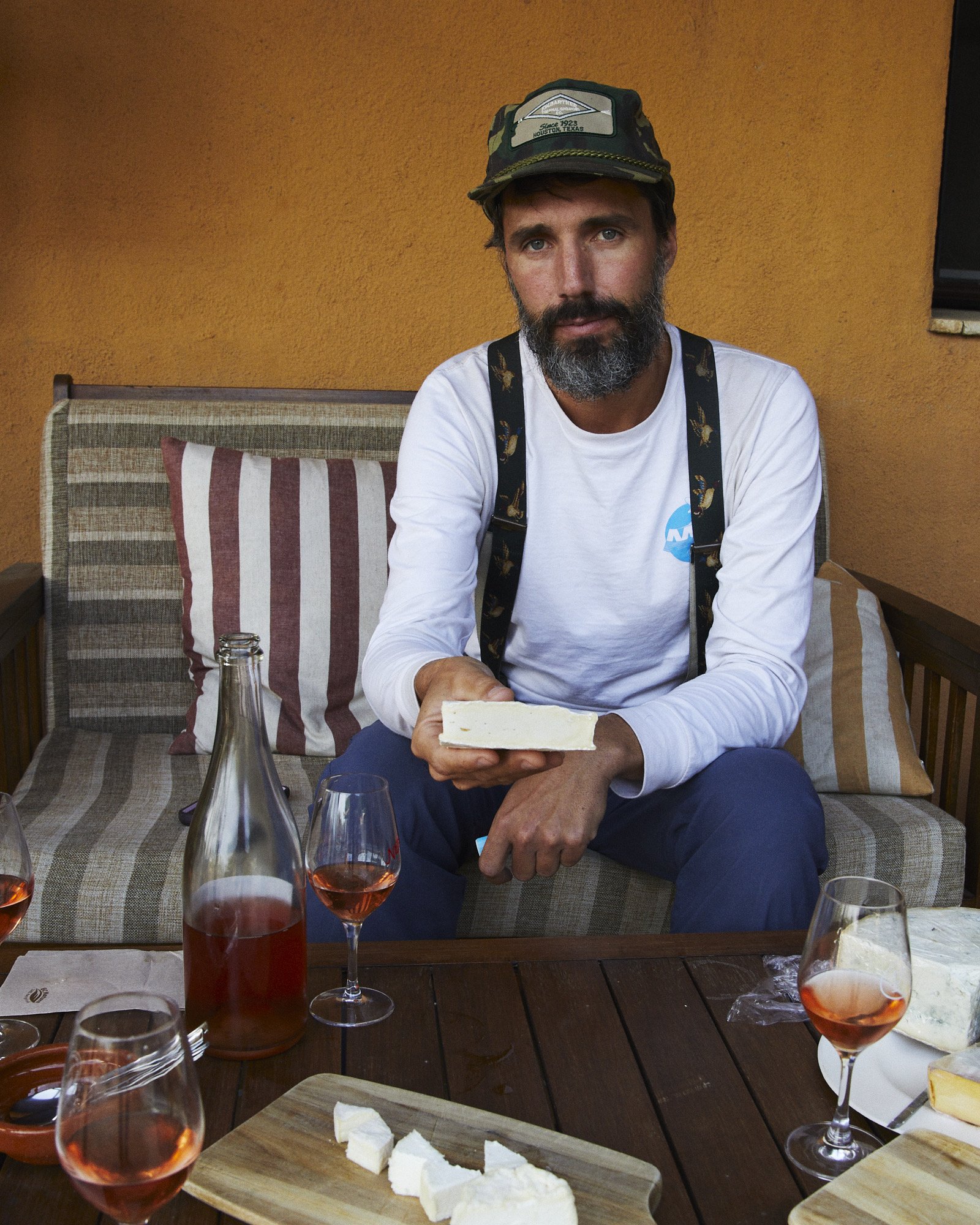 Trevor Warmedahl with cheese