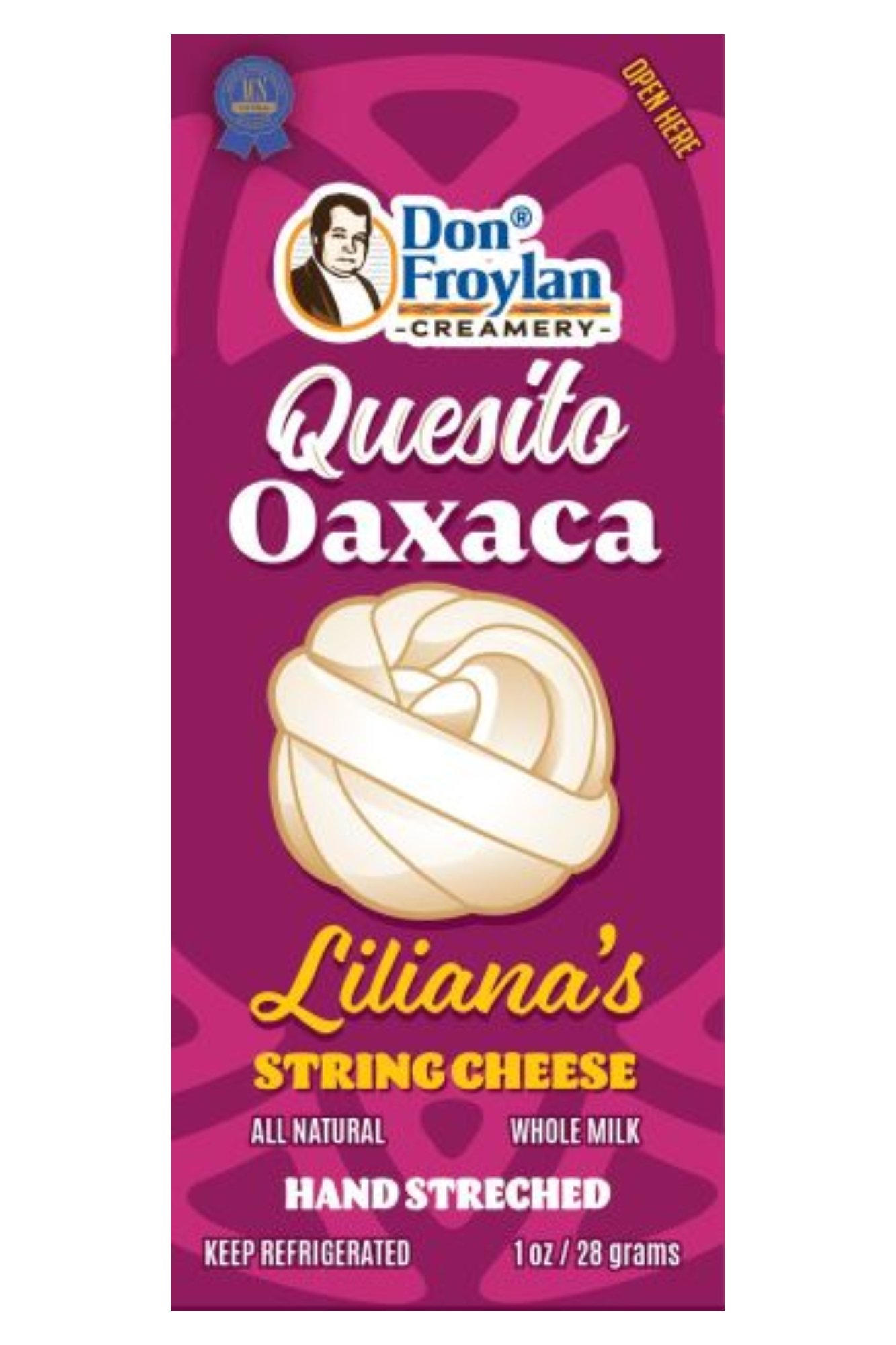 Don Froylan Quesito Oacaca Lilianana's String Cheese