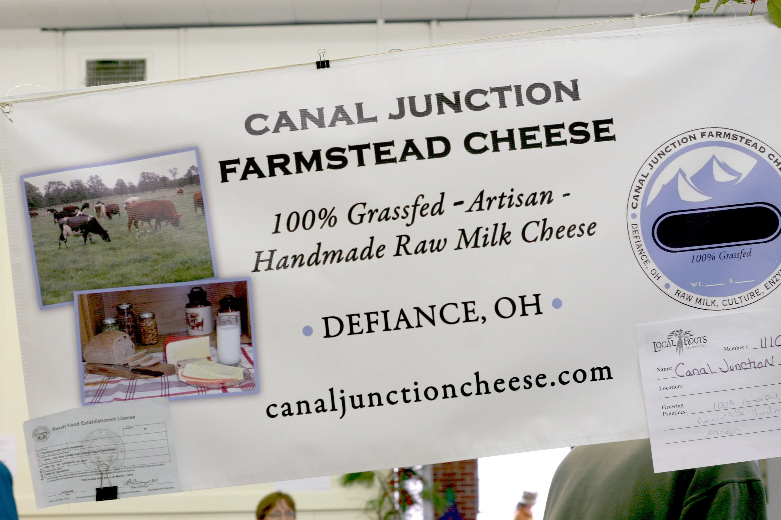Canal Junction raw milk cheese