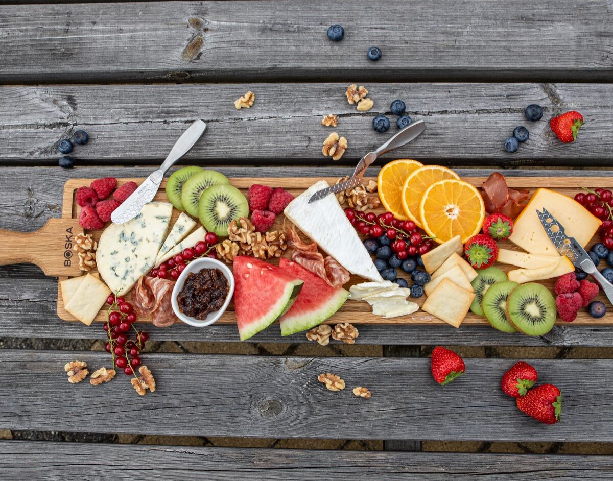 Wooden cheese board