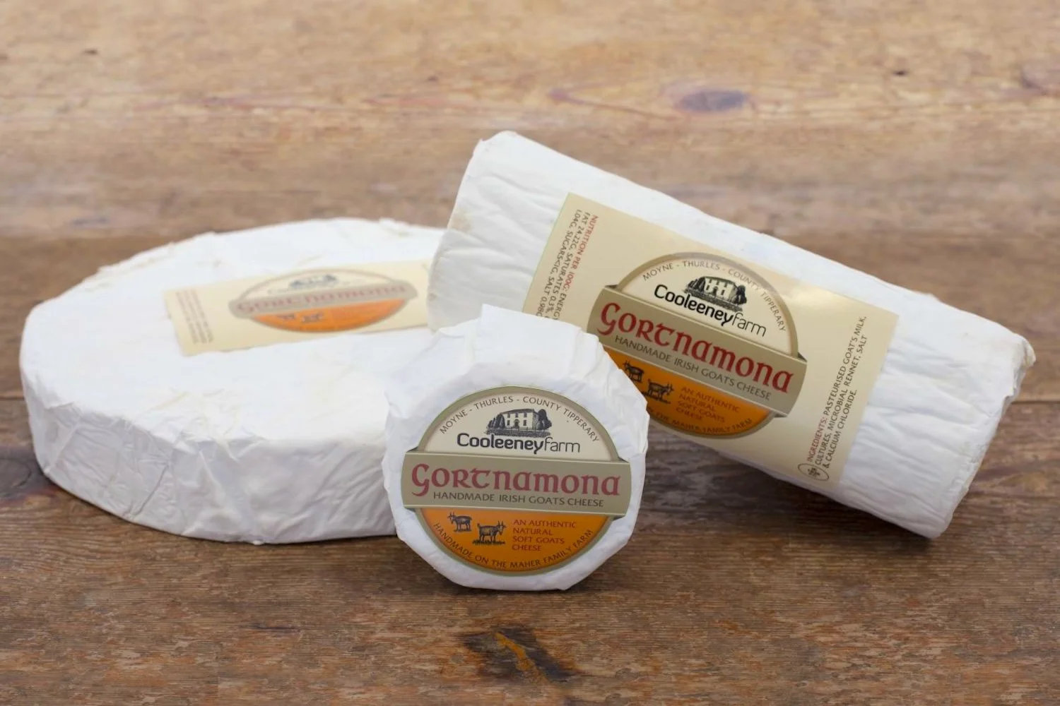 Gortnamana, a farmstead goat’s milk cheese from Cooleeney Farm