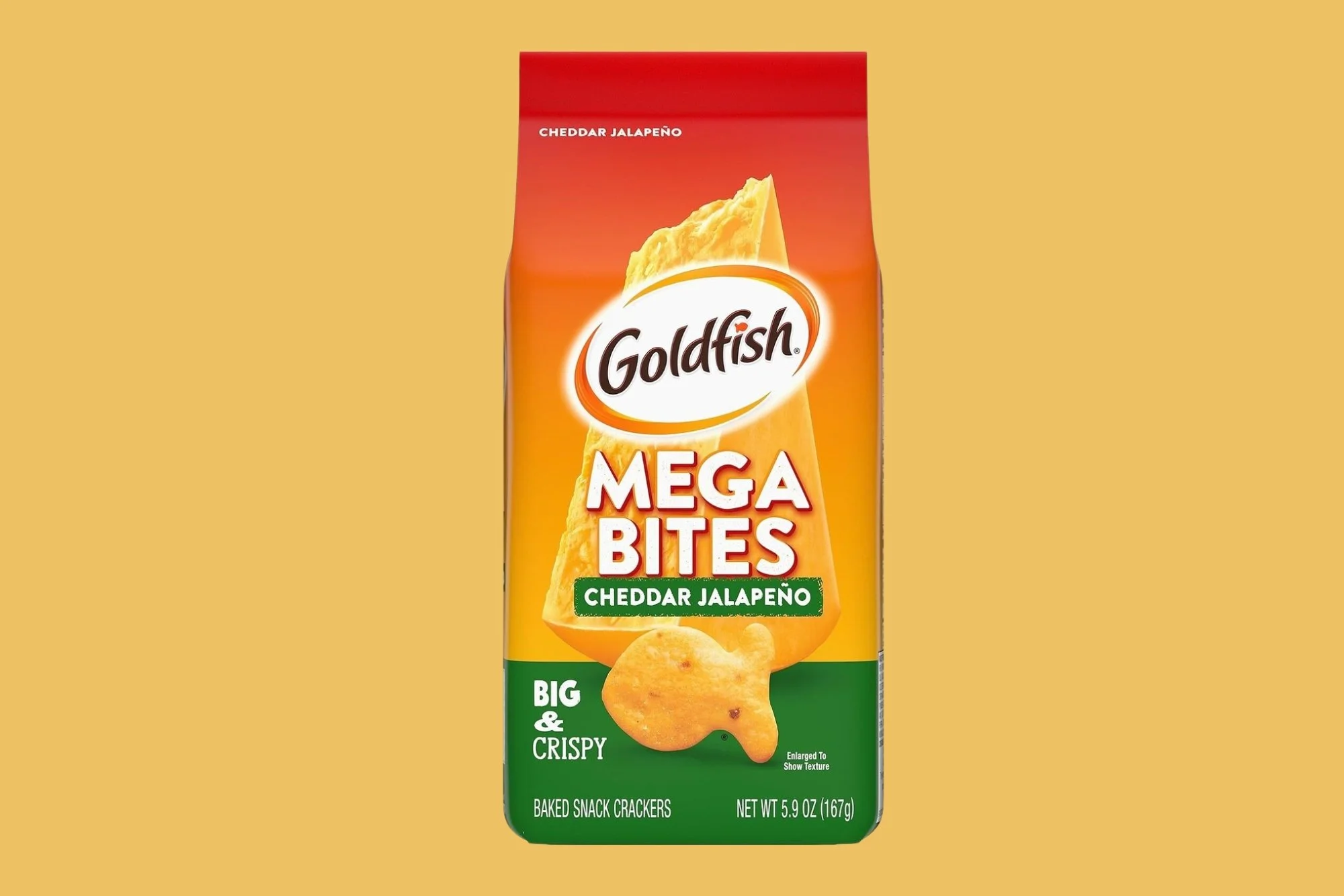 Goldfish Mega Bites Cheddar Jalapeño