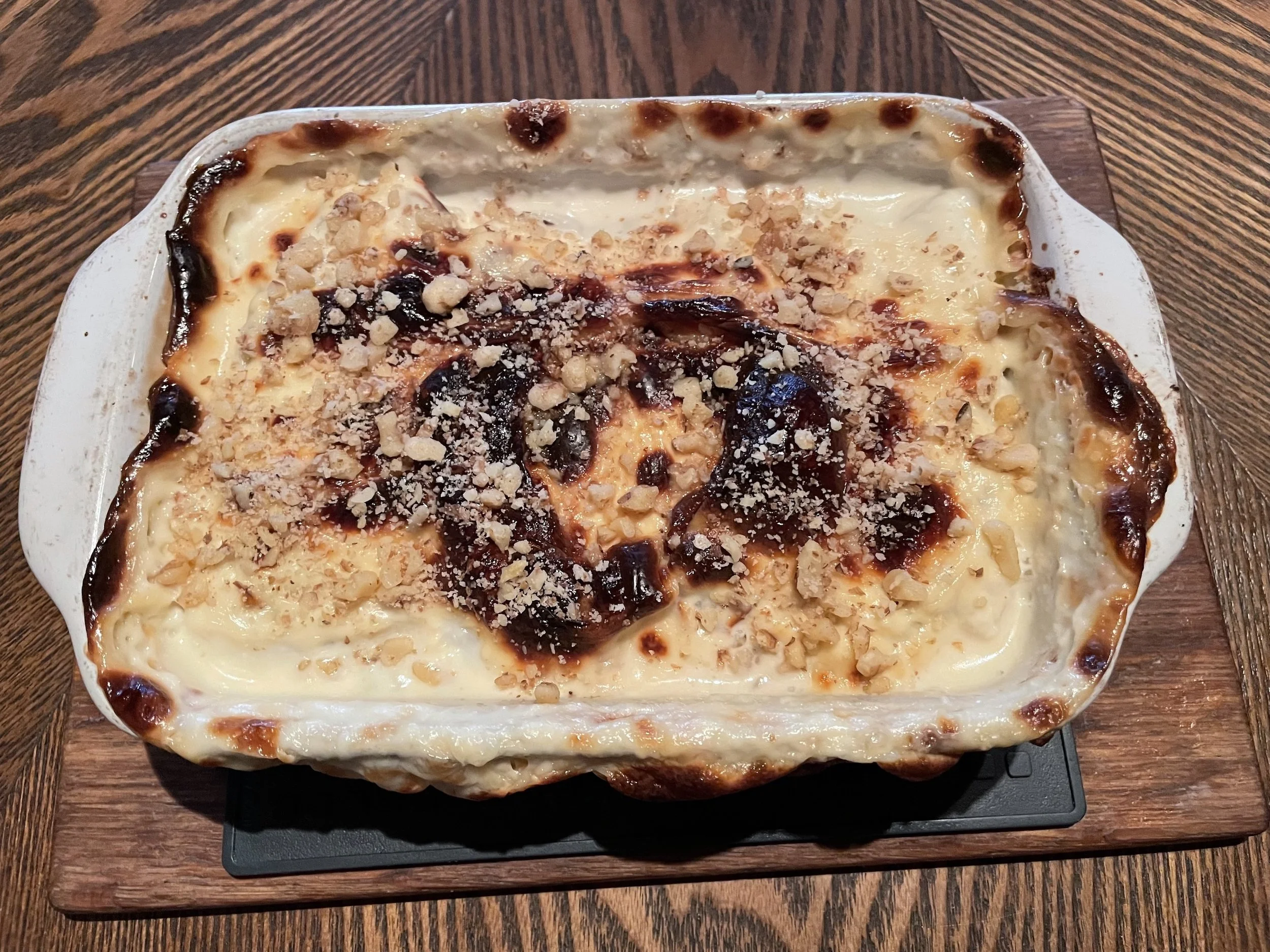 Sweet baked štrukli with blueberries, from La Struk