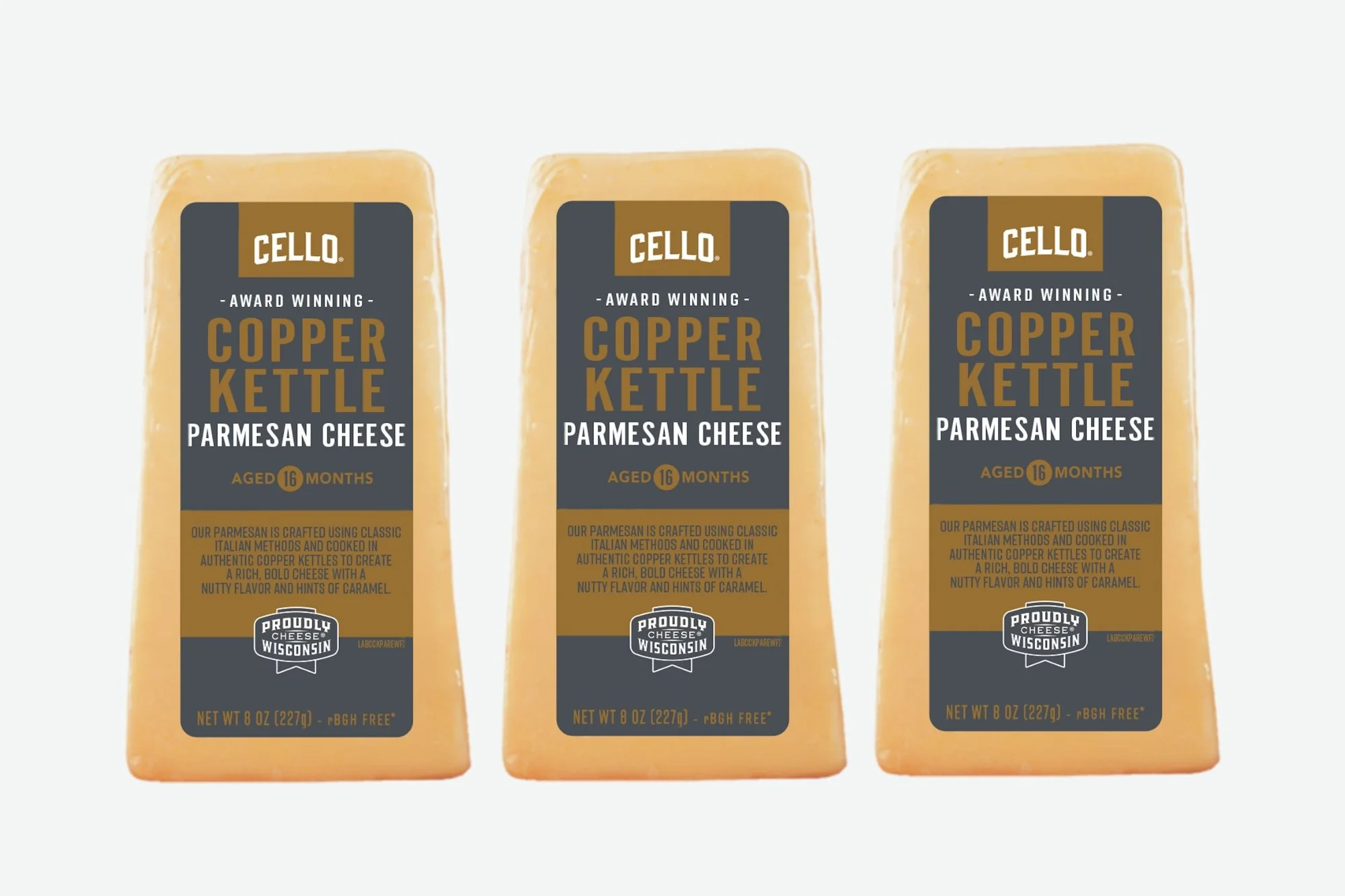 Cello Copper Kettle Parmesan