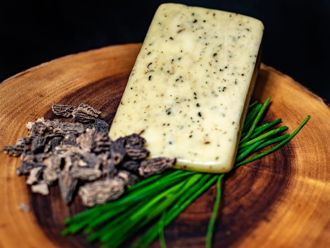 Meister’s morel-flavored cheese