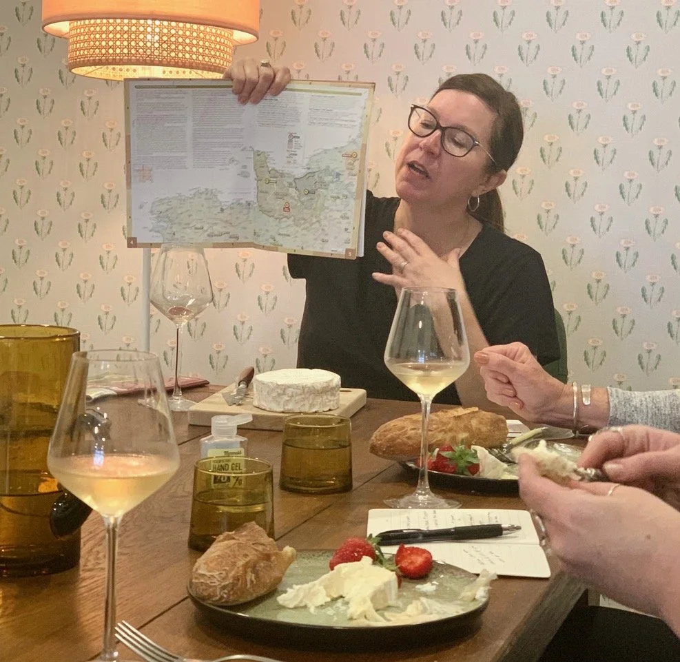 Jennifer Greco at one of her tastings