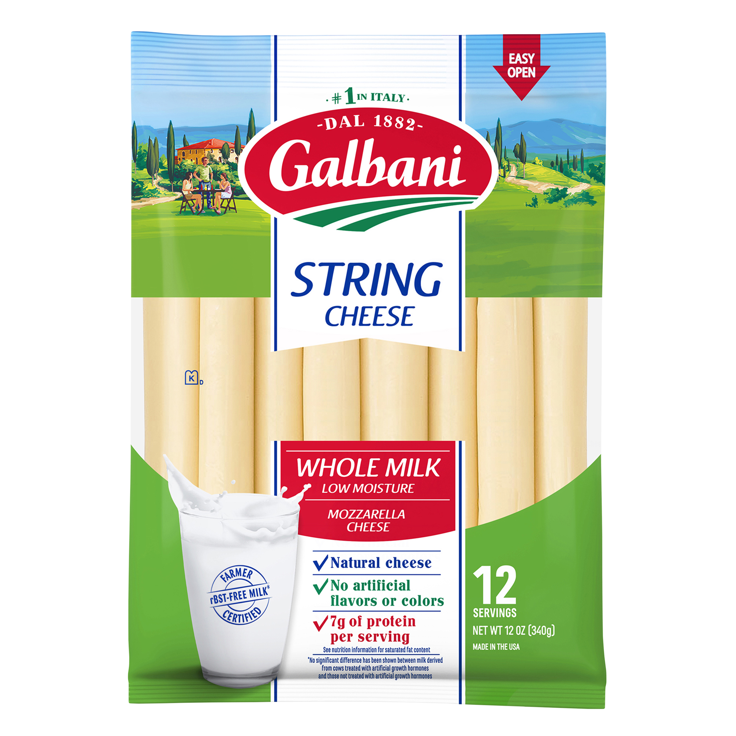 Galbani Whole Milk String Cheese