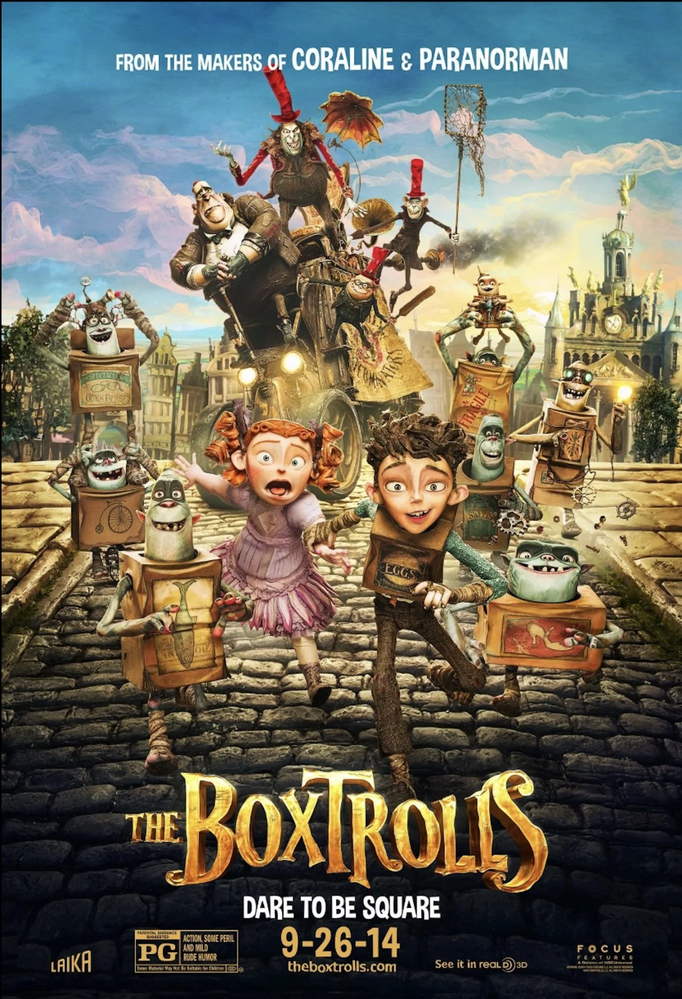 The Boxtrolls movie poster