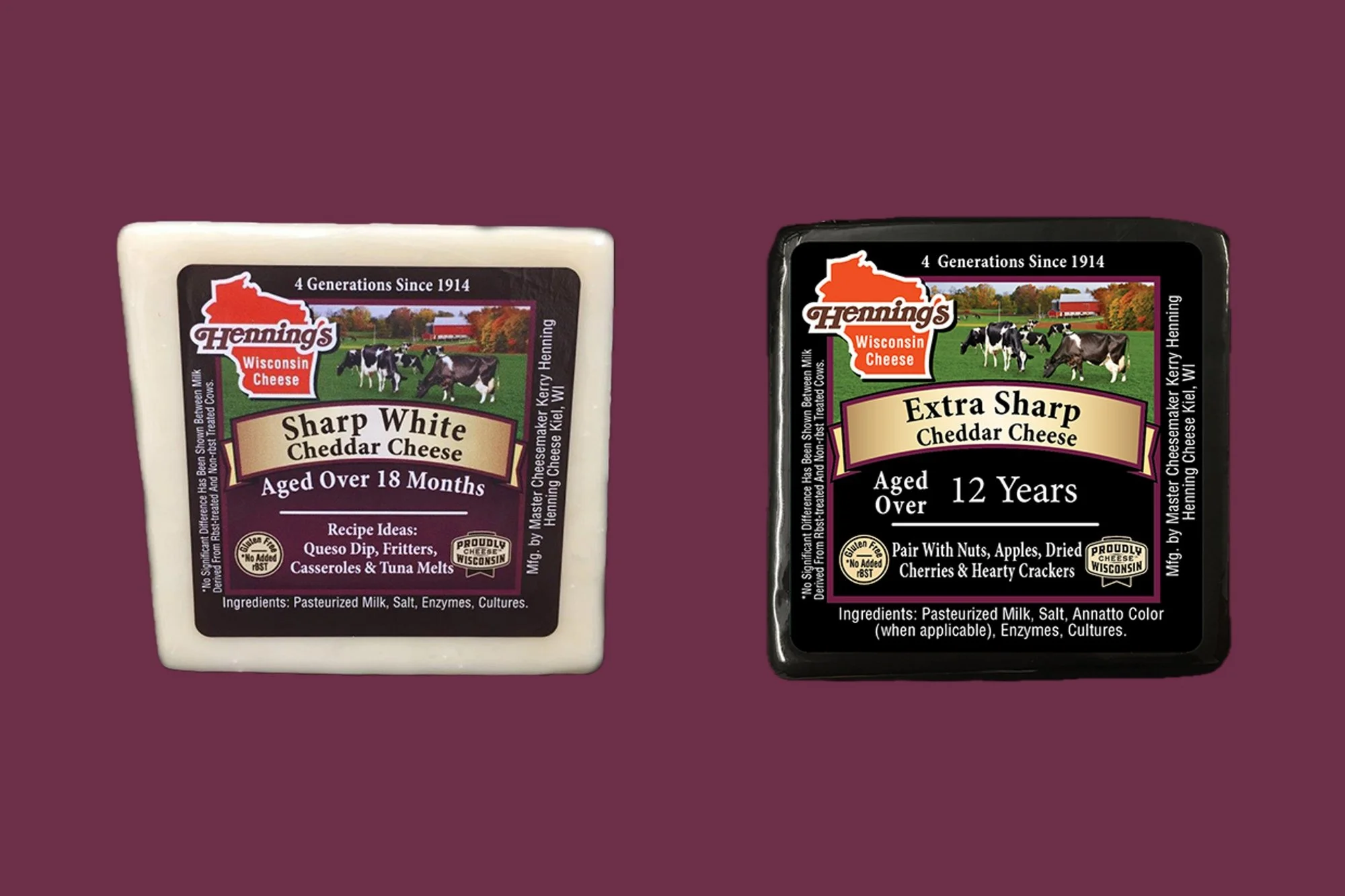 Henning's Sharp Cheddars