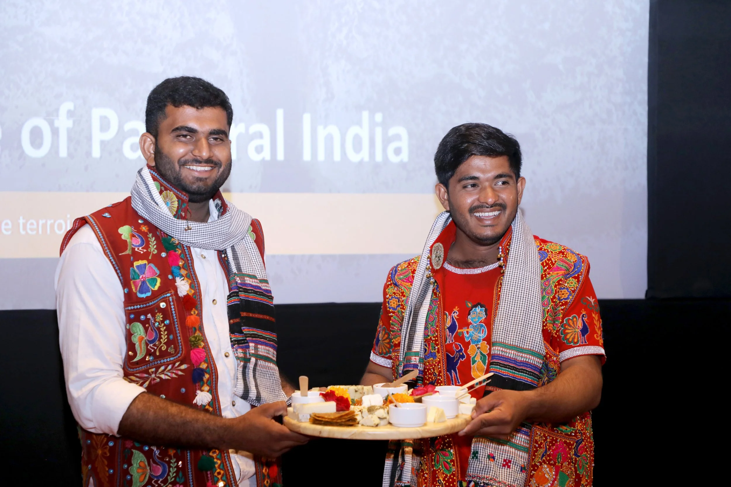 Panchal Dairy founders Arpan Kalotra and Bhimsingh Ghanghal