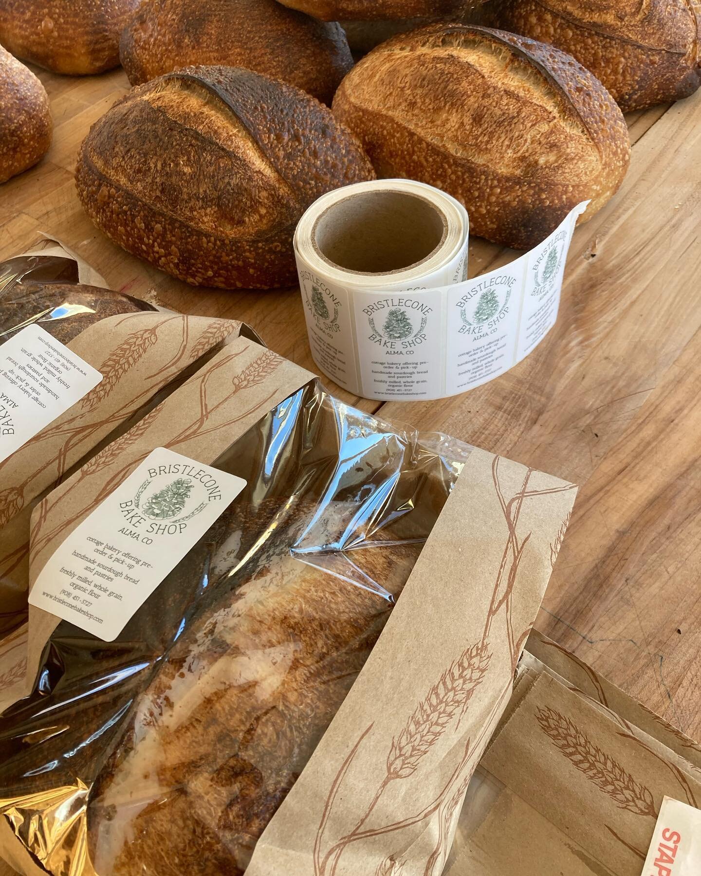 I don&rsquo;t love packing up bread but I do love baking for you!

thanks for showing up and supporting this bakery dream of mine. 

bread will be @thelettuceheadfoodcompany this afternoon. 

also might have some extras-I&rsquo;ll post in my stories 