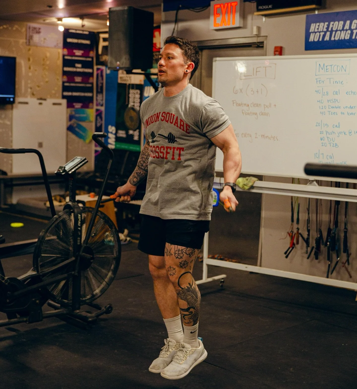 Happy birthday to our resident barbell expert, coach, co-owner, and favorite deliverer of tough love, Coach Ross! The master&rsquo;s division is already shaking from the news of your arrival on the scene 🫨 Happy birthday!! 🎉

📸 @marcig_