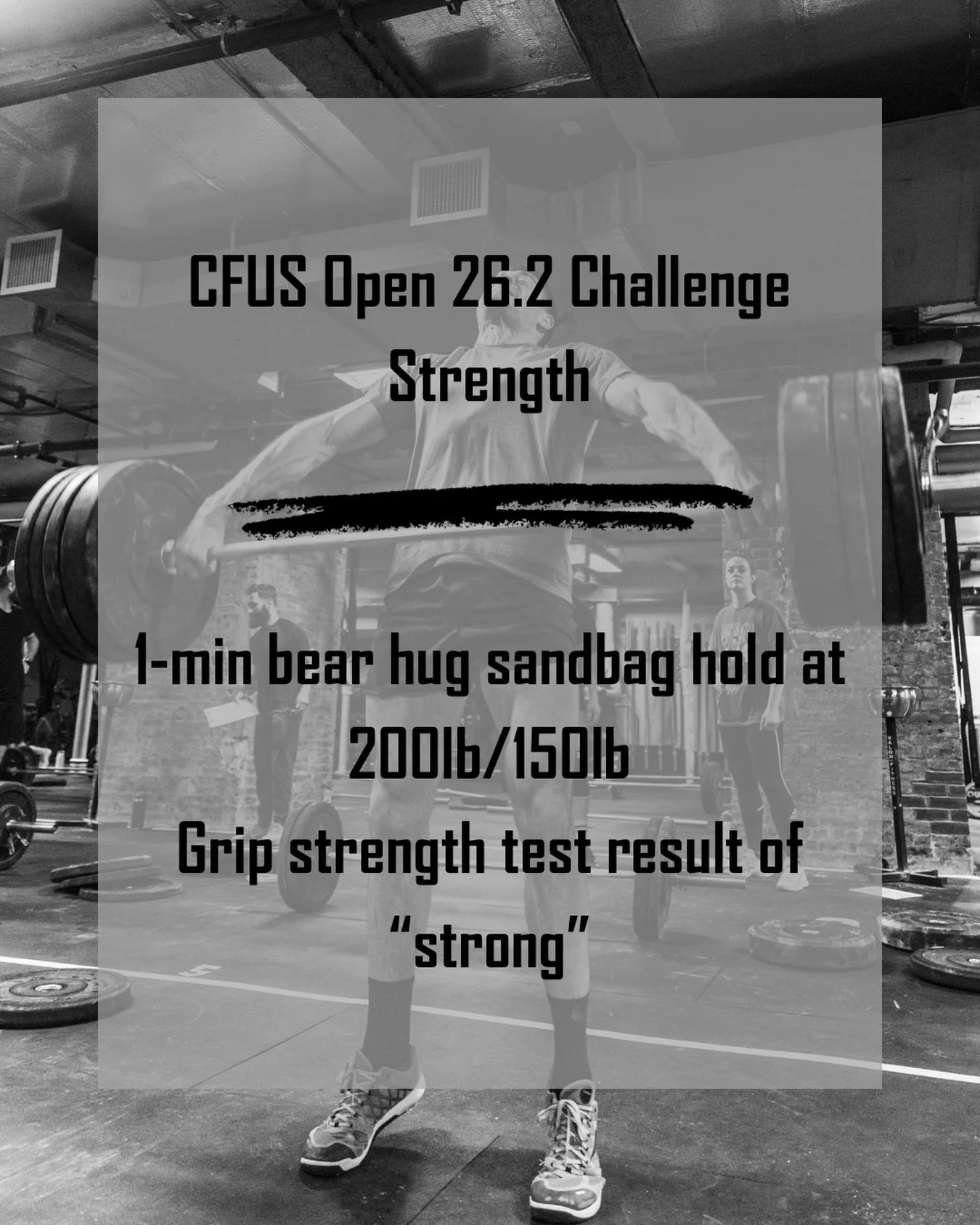 This week&rsquo;s MASTERS vs YOUTHS fitness challenge is STRENGTH themed! Once you complete all those ring muscle ups, don&rsquo;t forget to give these short but mighty strength tests a try to earn points for your team!