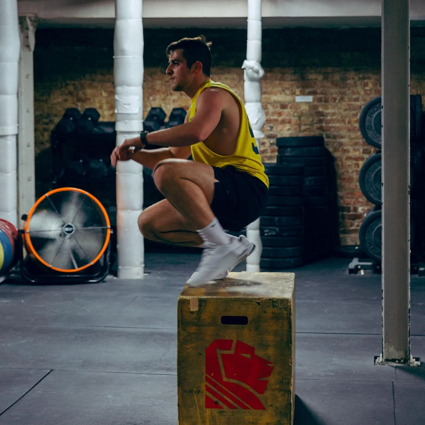 ⚡️WOD Wednesday⚡️

A) Clean pull + High hang clean + Hang clean (ATK) + Jerk
6 x 1+1+1+1, go every 2m

B) For time
1 - 2 - 3- 4 - 5
Wall walk
2 - 4 - 6 - 8 - 10
DB devils squat clean @ 2 x 50/35
4 - 8 - 12 - 16 - 20
Box jump (step down)

📓 @atrain42