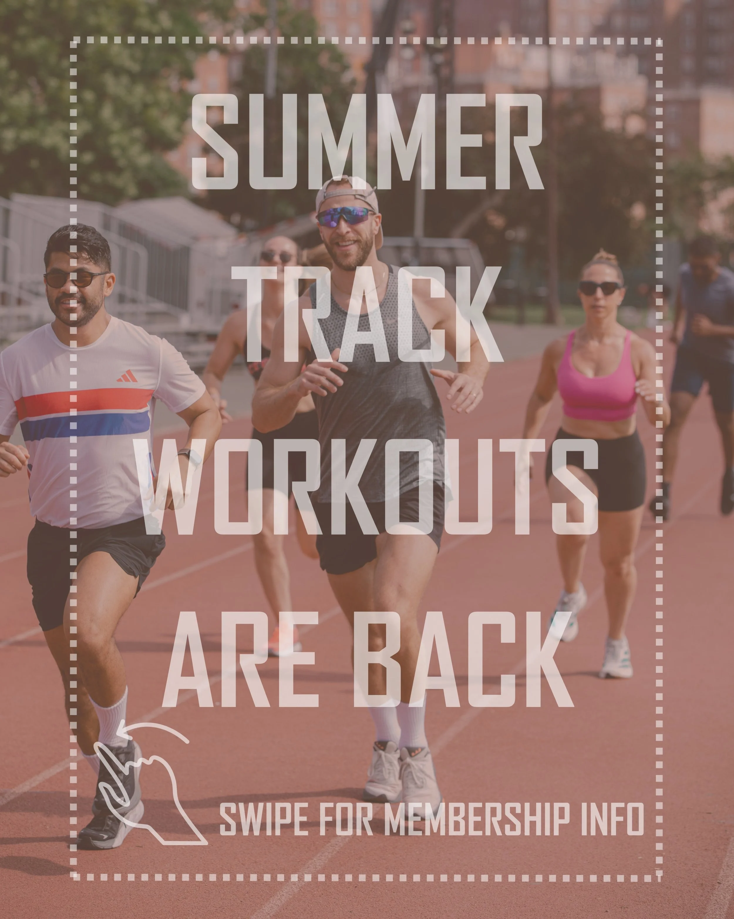 We are days away from week 1 of our 12-week TRACK WOD series! Join us every Sunday at 10am at the McCarren Park track, no prior CrossFit experience required.

Each Track WOD session is designed to progressively develop your running economy, pacing, r