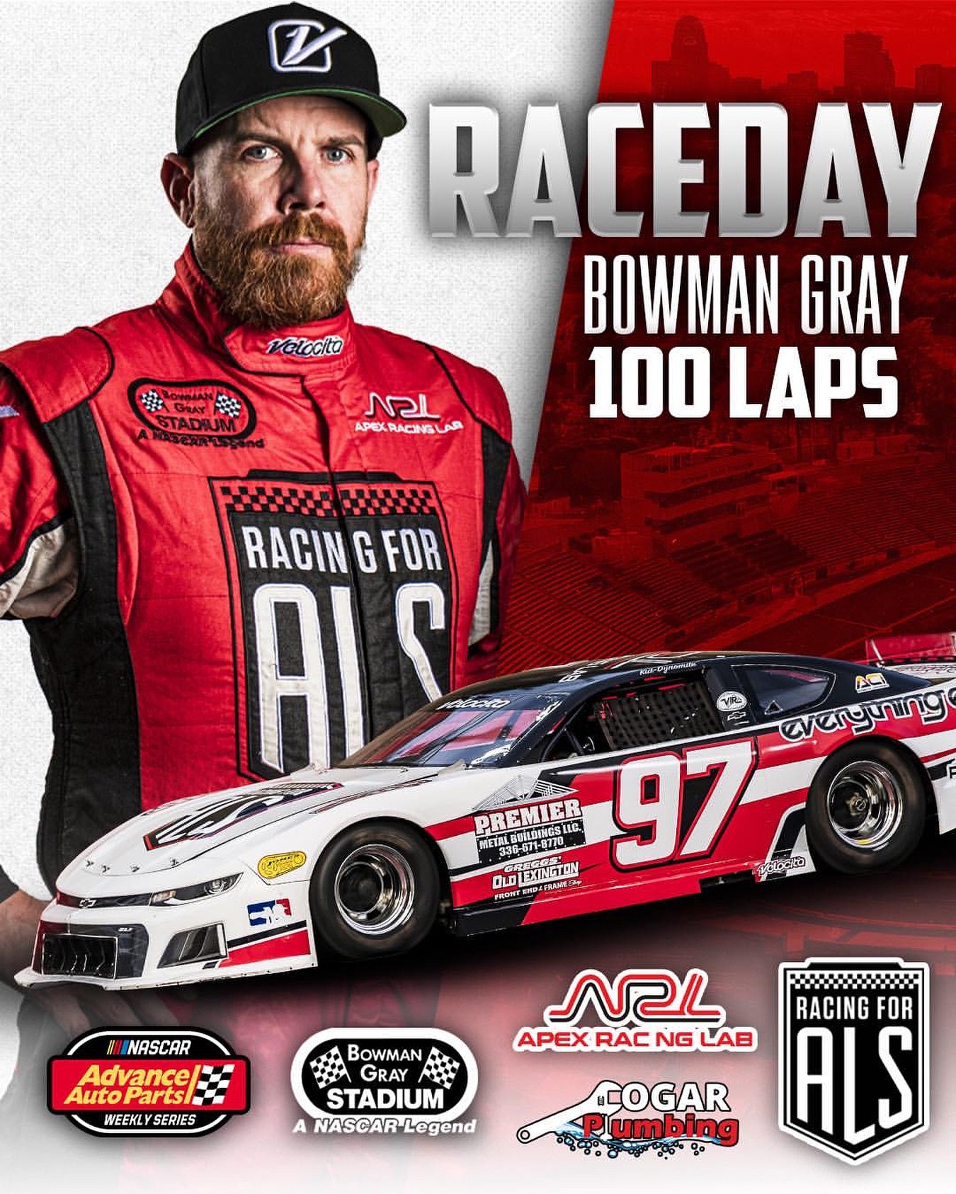Thank you @justincummingsphotography for repping the #endals cause at @bowmangraystadium !!

Repost from @justincummingsphotography
&bull;
Let&rsquo;s goooooo

#bowmangray #racing