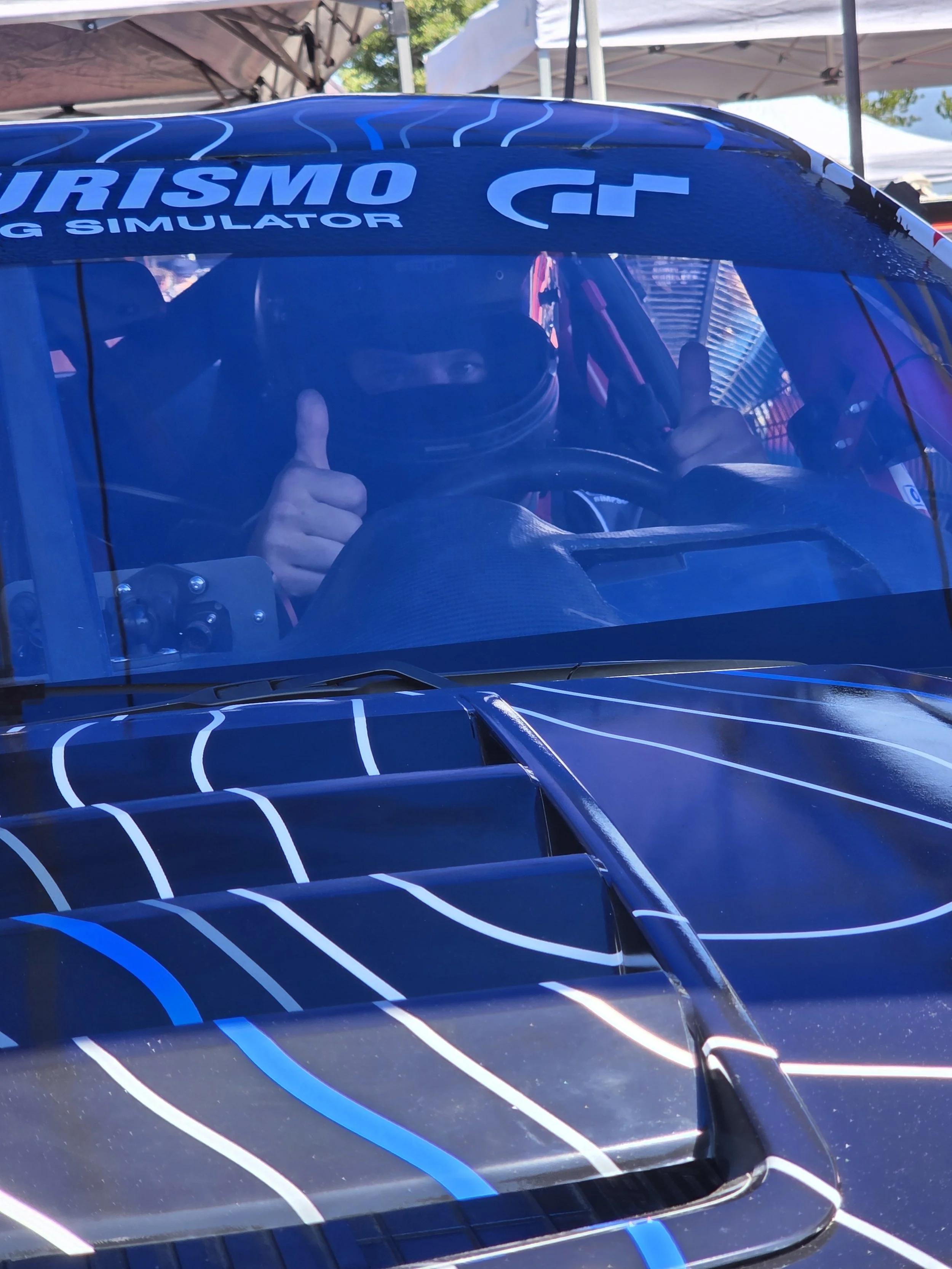 Jeremy Lowder getting ready to go up Pikes Peak on race day!