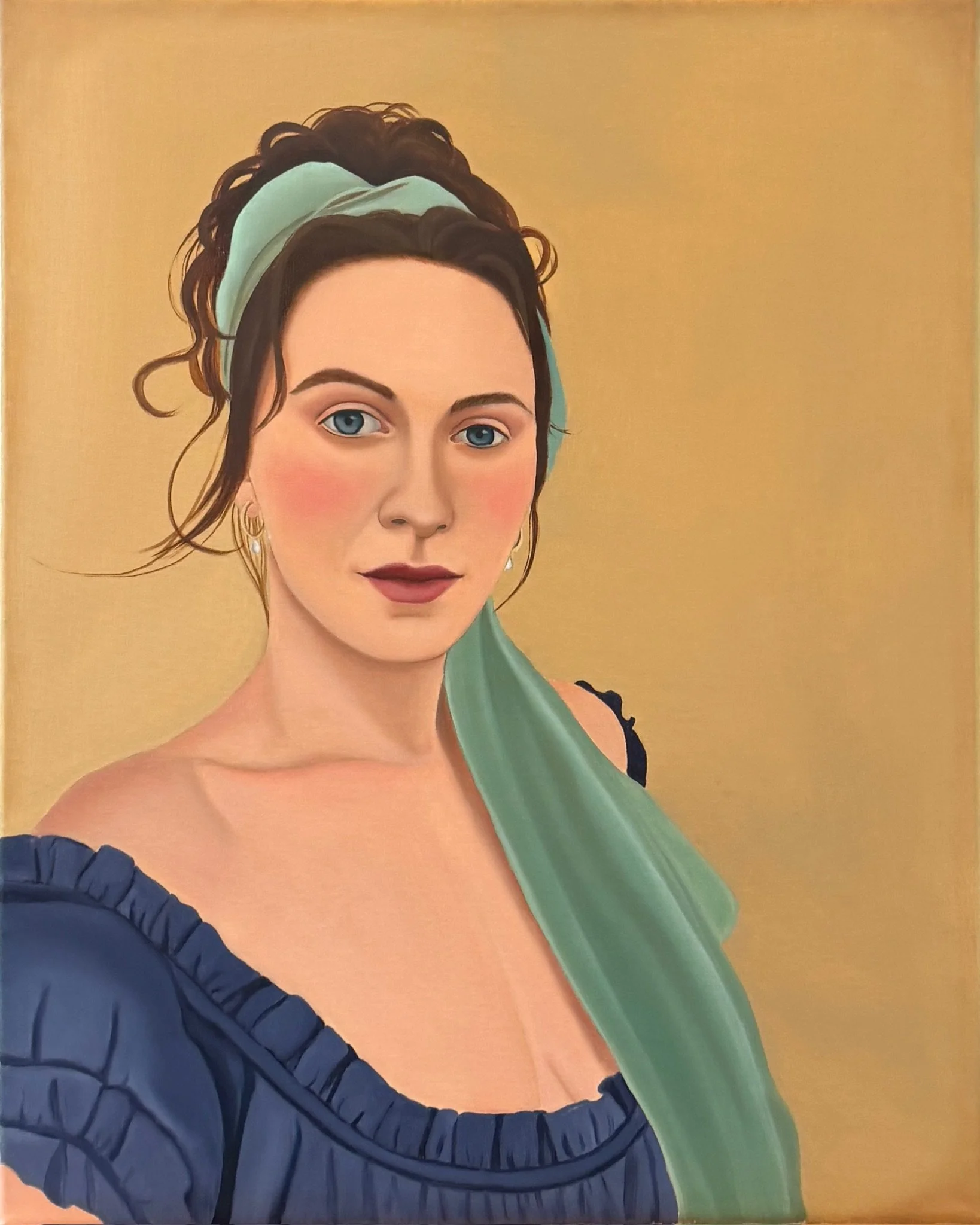 Zoey (2026), oil on linen, 20" x 16"