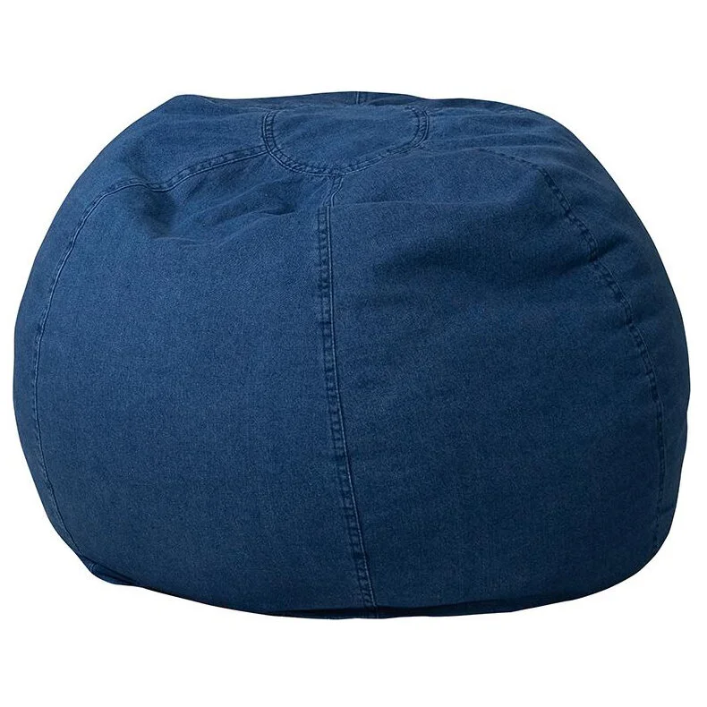 Denim Bean Bag