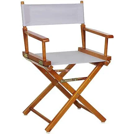 White Directors Chair — Decco
