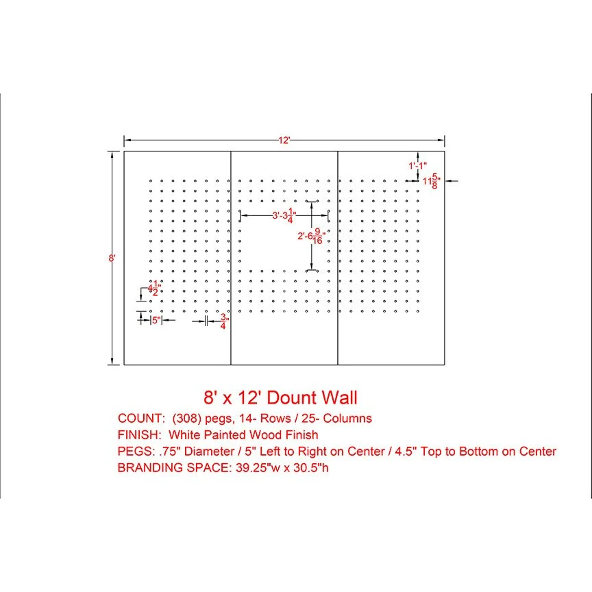 Gold Mirror Seating Chart — Decco