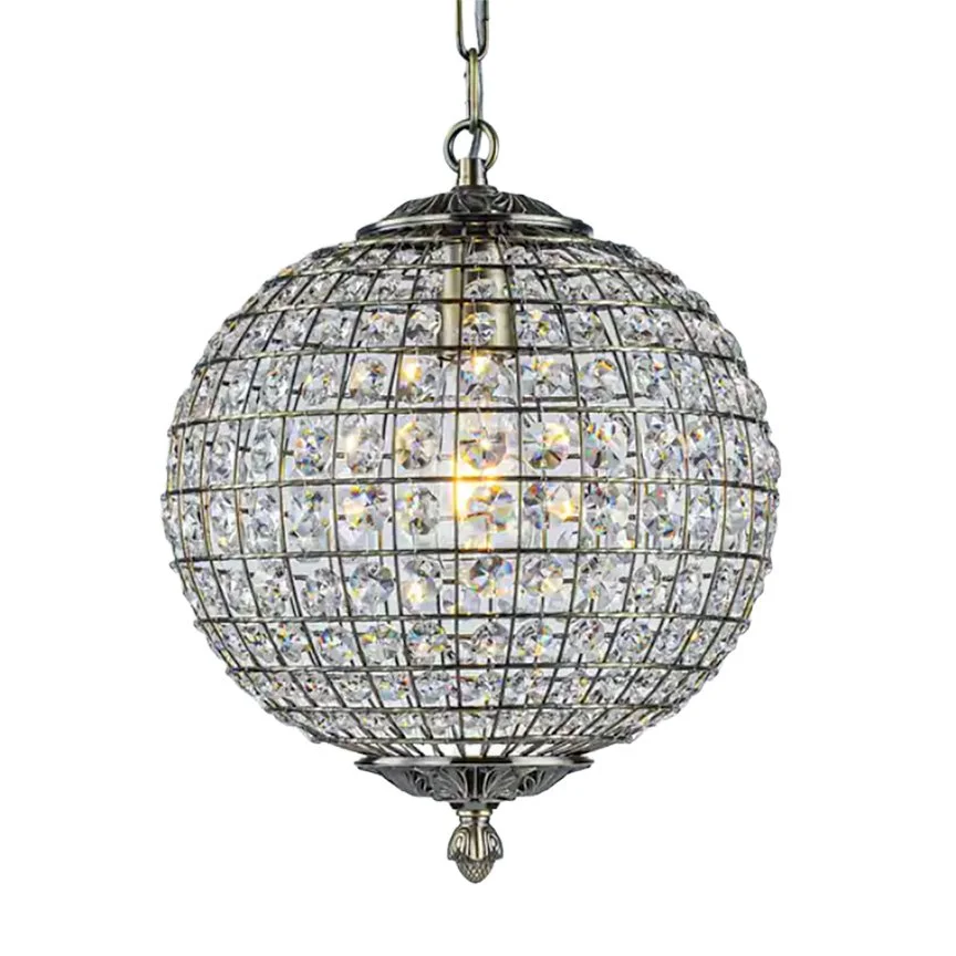 Bronze Crystal Globe
