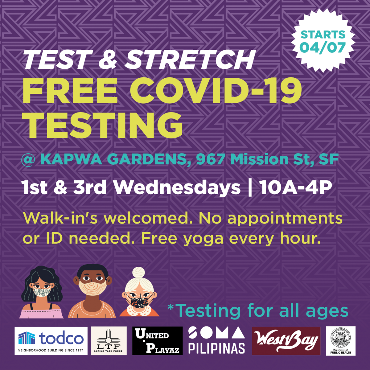 COVID Test & Stretch