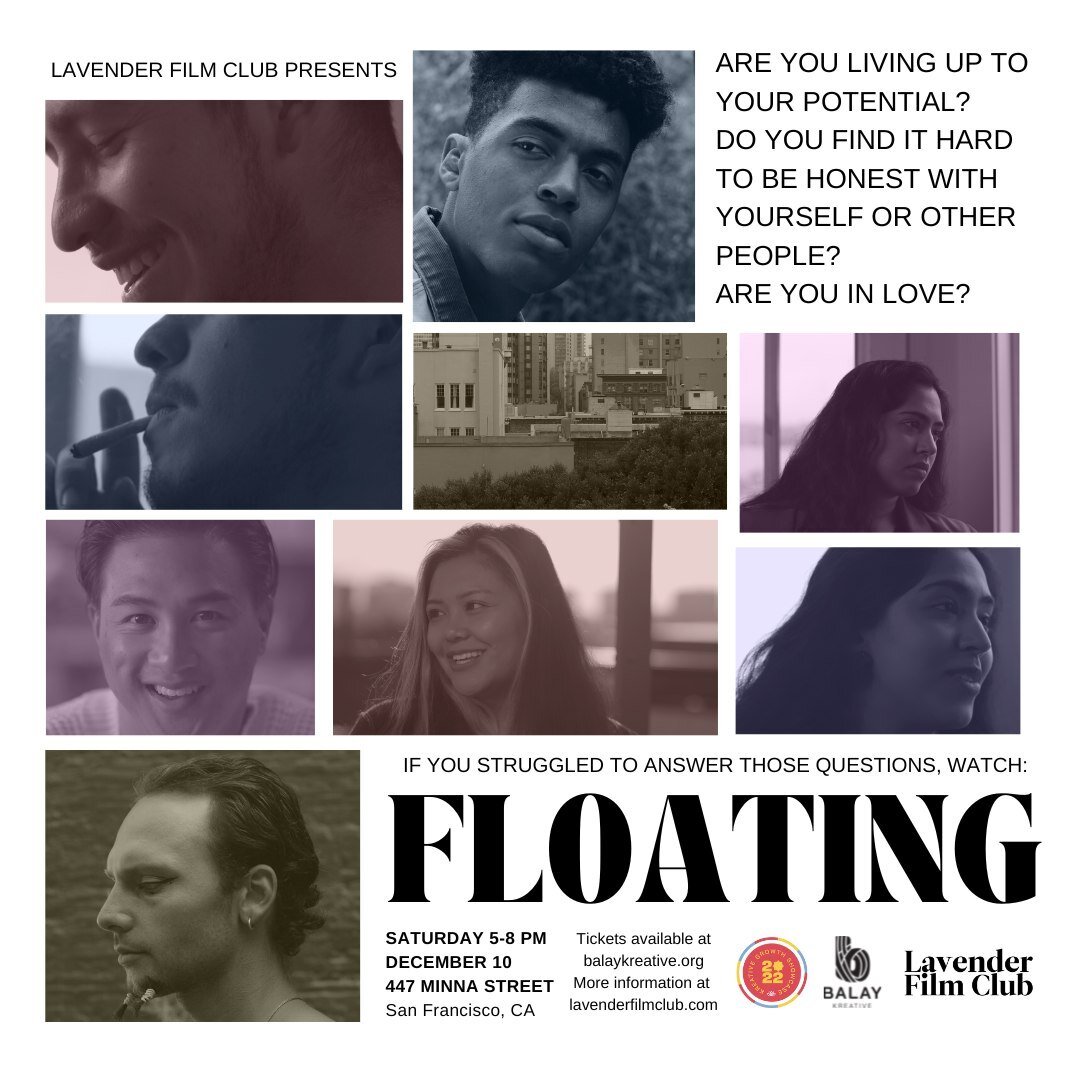 We are so excited to support local filmmakers this year at Halo Halo Holidays! Come by for the free community screening of FLOATING, created by @BalayKreative grantee @nathanaur 🎬 

Saturday, December 10, 5:00PM -8:00PM

ABOUT FLOATING
Floating depi