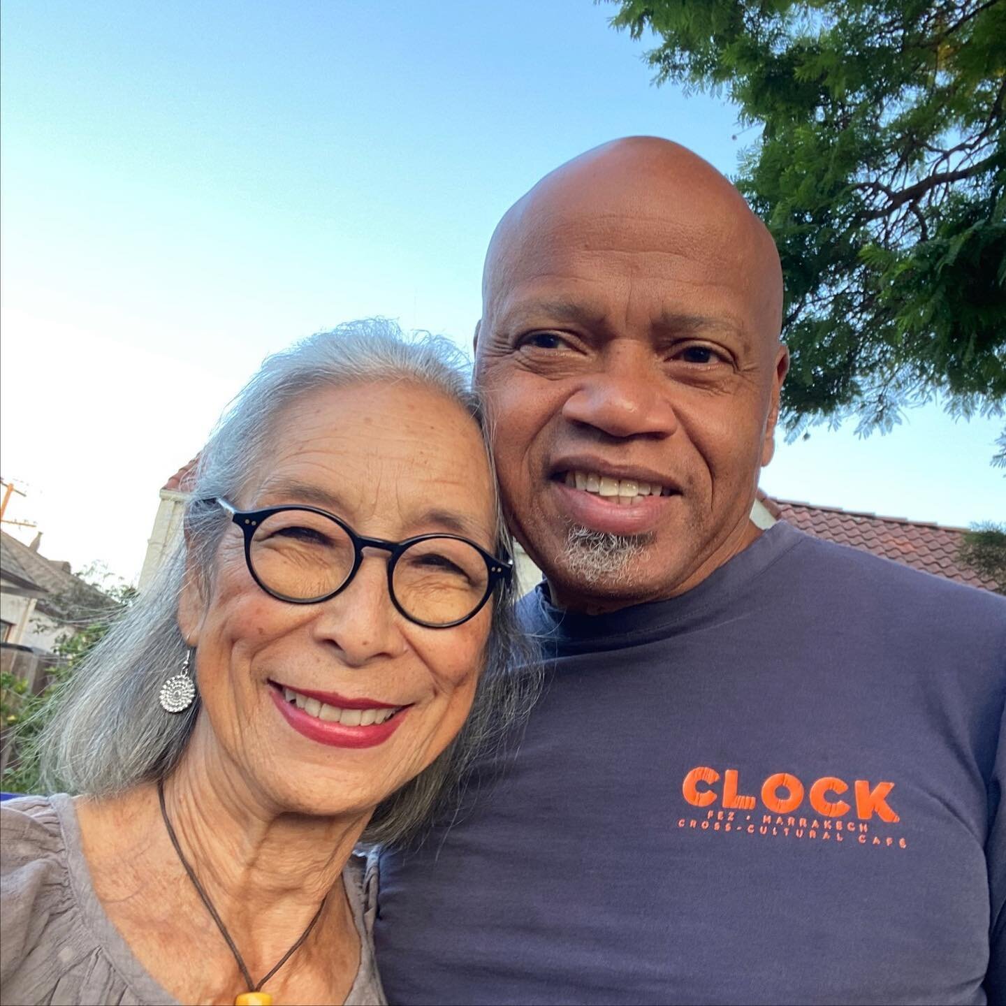 TAI CHI WEDDING

Thirty-six years ago, August 25, 1986, Tarabu and I got married in Berkeley. It was the day after his show JUKE BOX closed, a musical in which I played the wife of Danny Glover. We had three ceremonies. His sister Margaret did a Chri